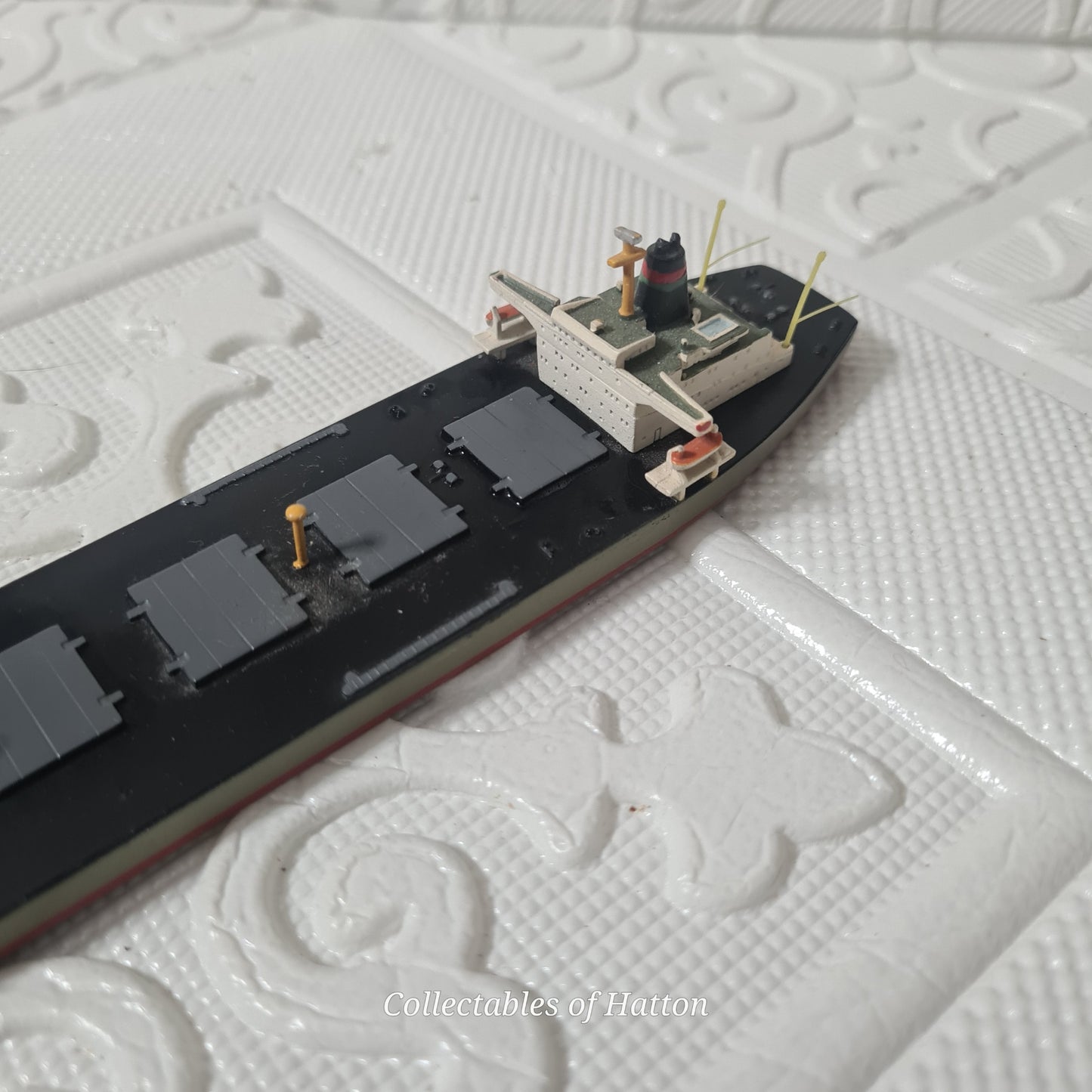 Hansa S 223 1:1250 Waterline Tanker "Stadt Bremen" rare metal model ship loose nice example