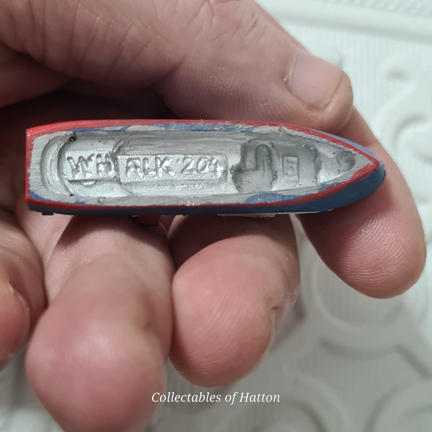 Albatros ALK 204 1:1250 Waterline Exploring vessel "Walter Herwig III" GER 1993 white metal ship