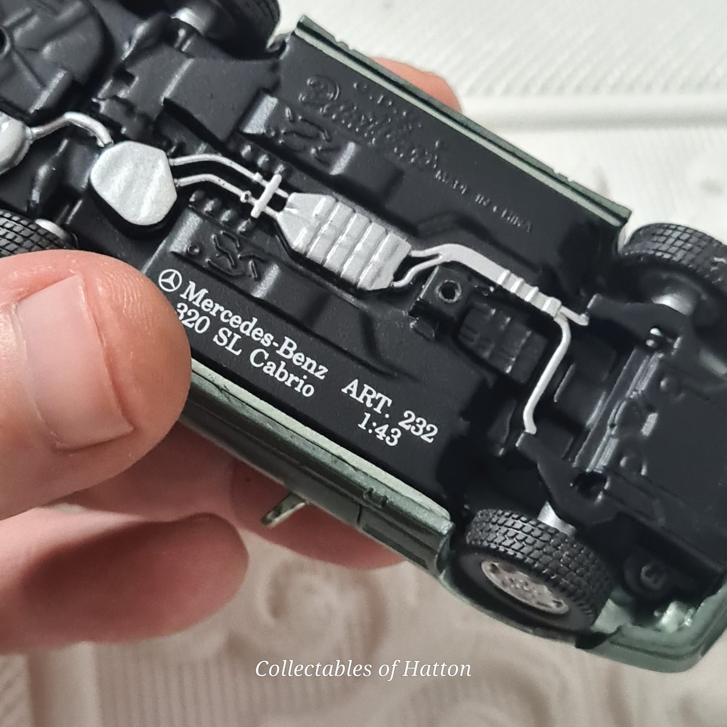 Detail cars cdc 1:43 Diecast Mercedes-Benz 320 sl cabriolet art 232 loose unboxed Excellent example