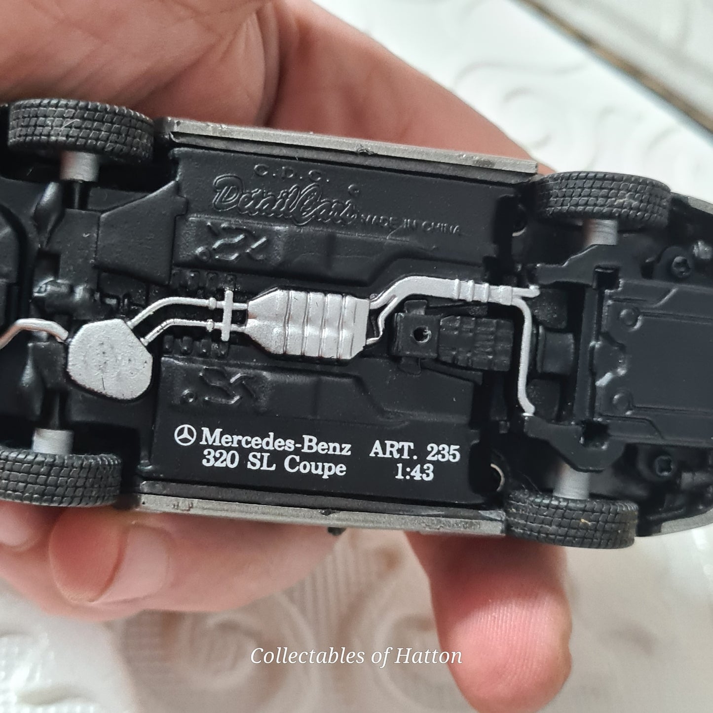 Detail cars cdc 1:43 Diecast Mercedes-Benz 320 sl coupe art 235 loose unboxed Excellent example