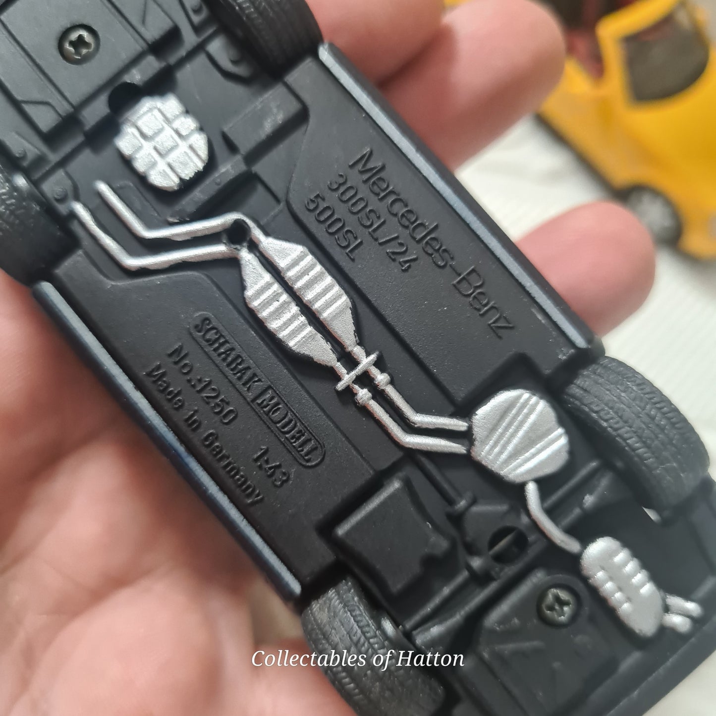 Schabak 1:43 Mercedes-Benz 300sl 500sl Cabriolet loose diecast model excellent