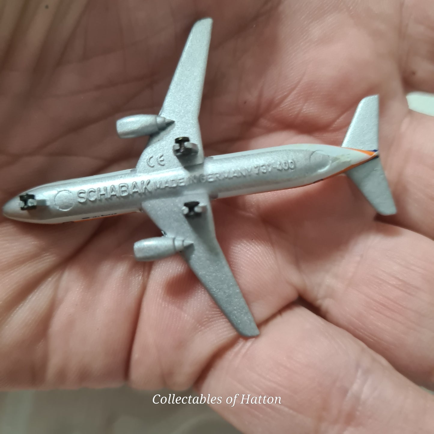 Schabak 1:600 Boeing 737-500 Hapag-Lloyd Germany diecast plane boxed 945/18