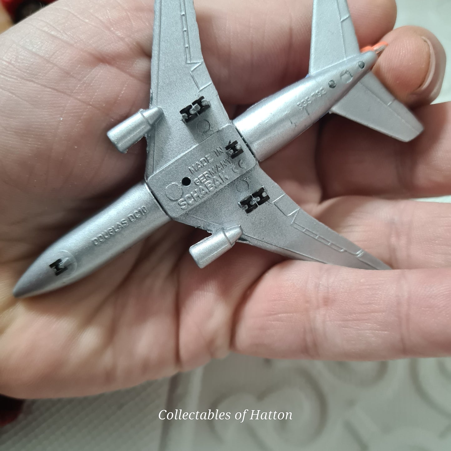 Schabak 1:600 Douglas DC-10 VIASA Germany diecast plane boxed 902/78