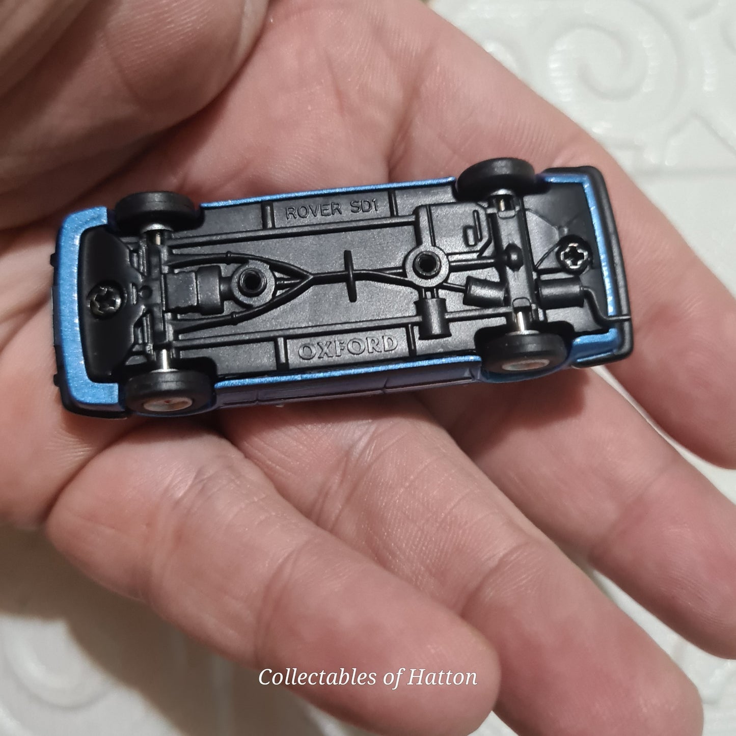 Oxford Diecast 1:76 Rover SD1 Vitesse blue diecast loose excellent