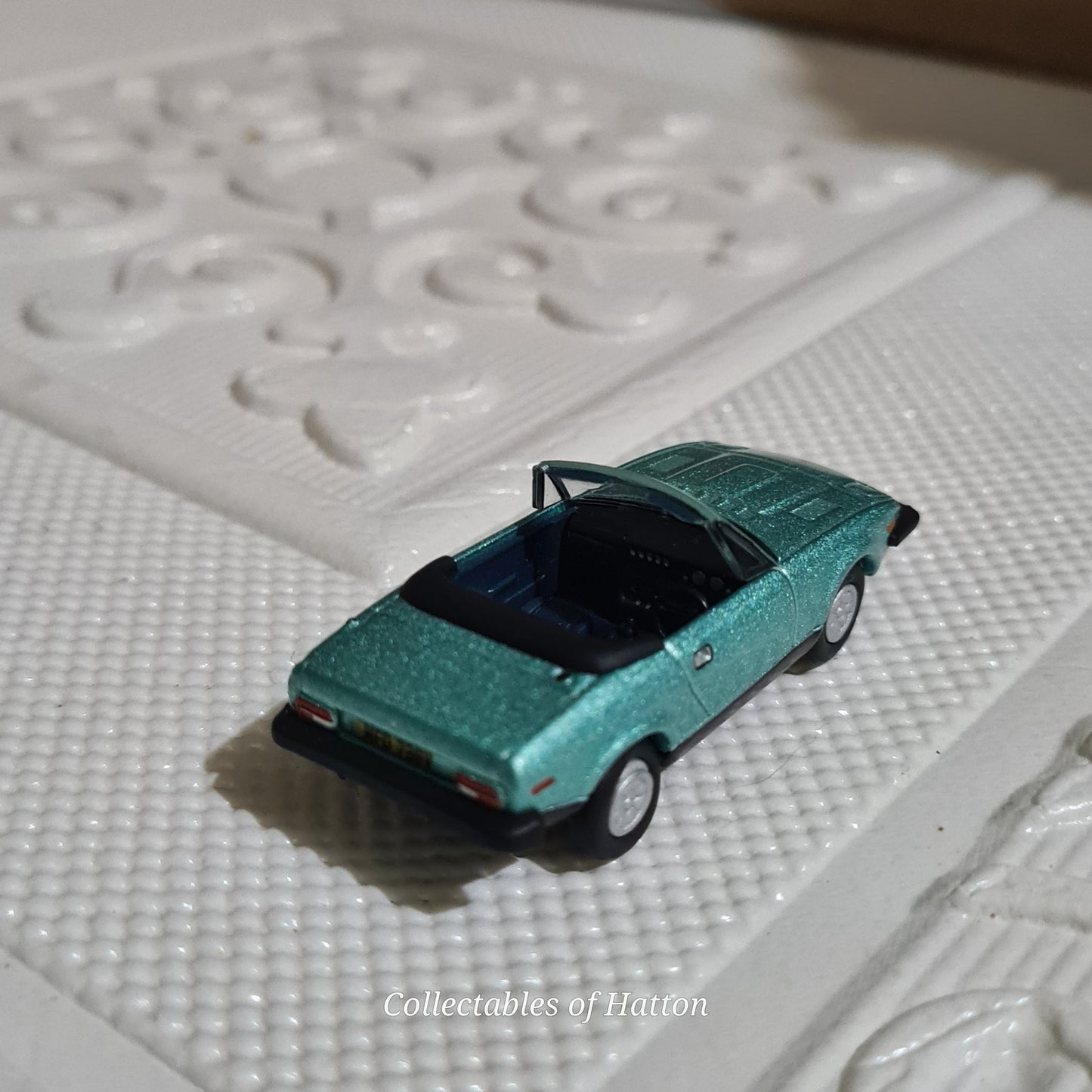 Oxford Diecast 1:76 Triumph TR7 E-Type cabriolet metallic blue loose excellent