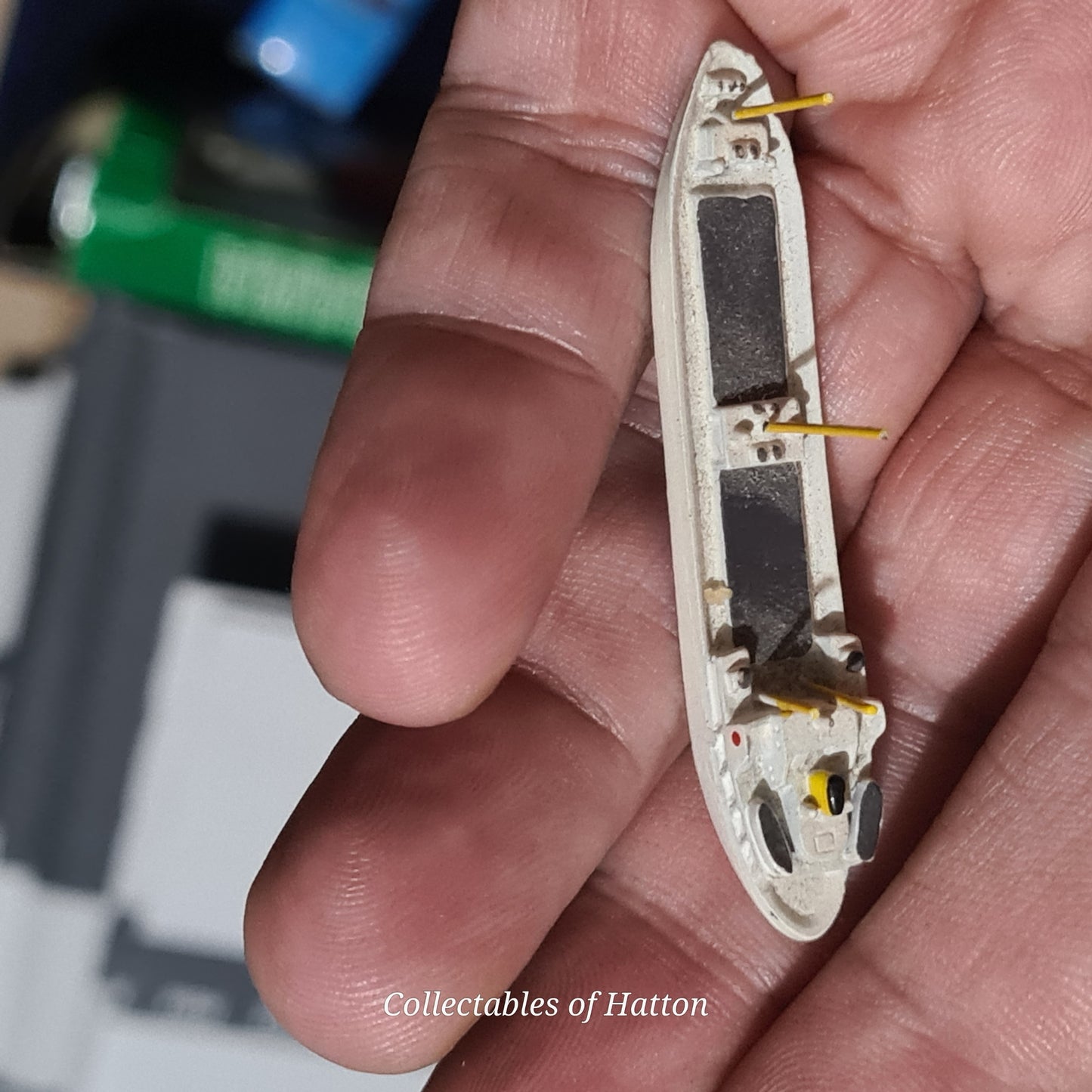 Hansa 1:1250 Kumo Heinemann waterline model metal ship vgc