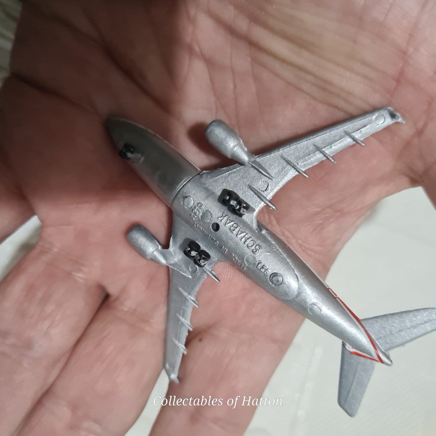 Schabak 1:600 Airbus A-310 Balair made Germany diecast plane 923/55