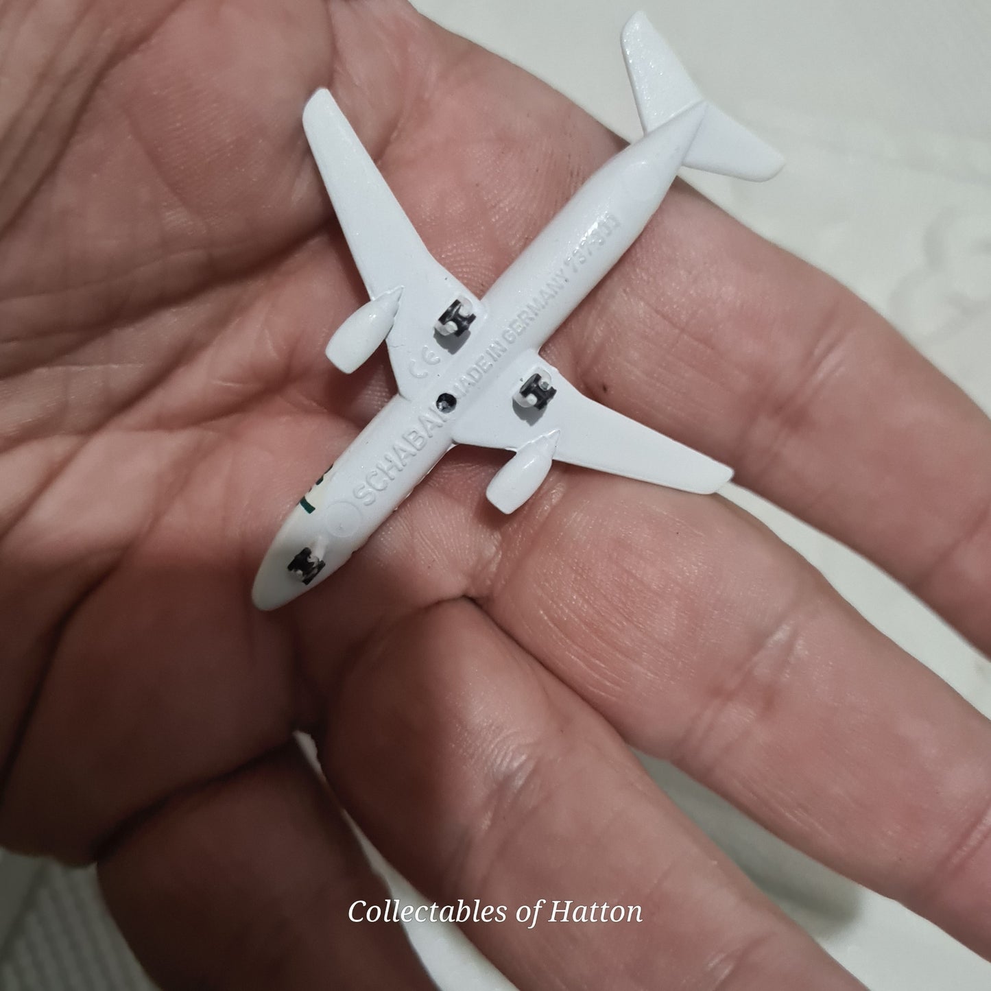 Schabak 1:600 Boeing 737 Frontier Airlines RARE made Germany diecast plane 925/200a