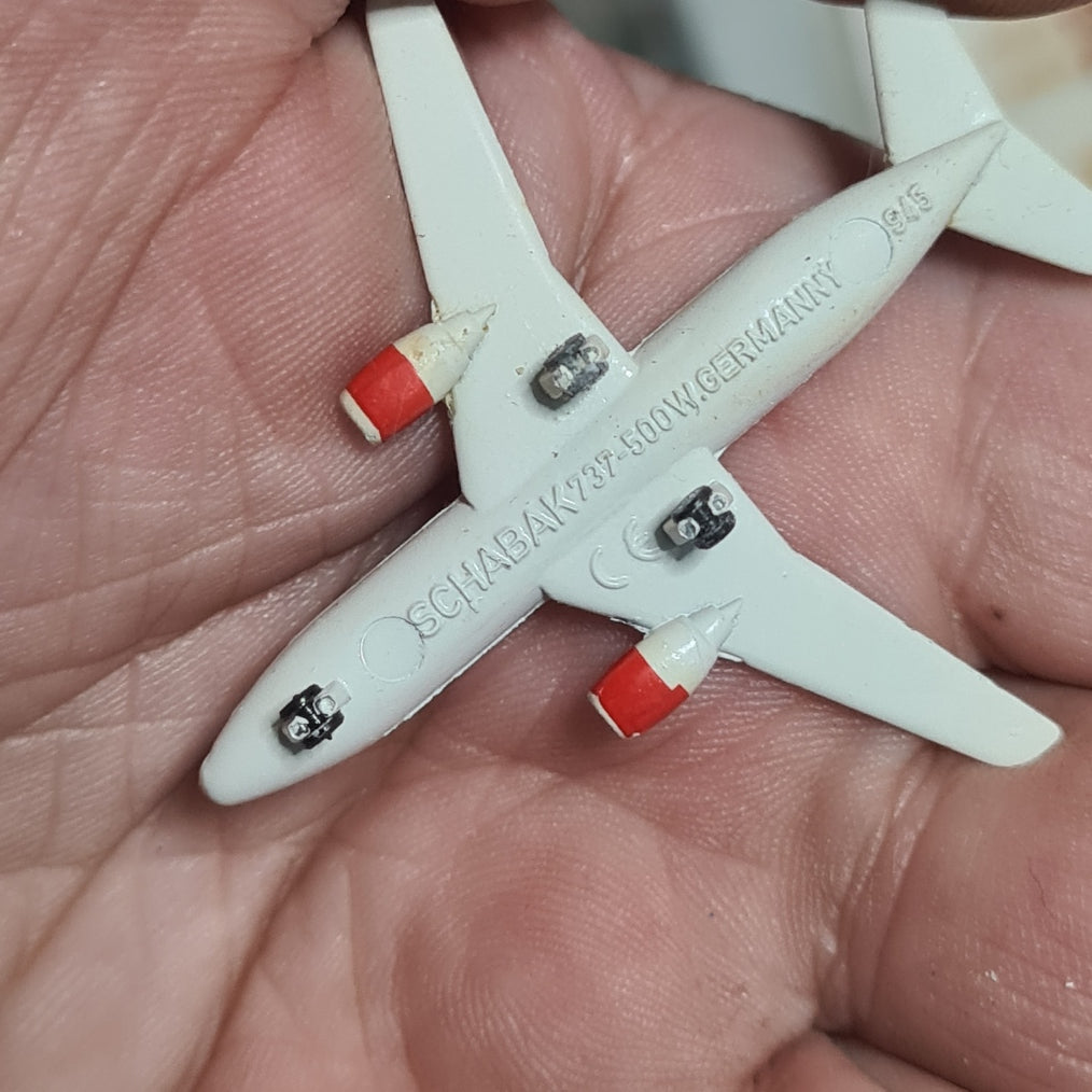 Schabak 1:600 Boeing 737 SAS Scandinavian Cargo made Germany diecast plane 945/16