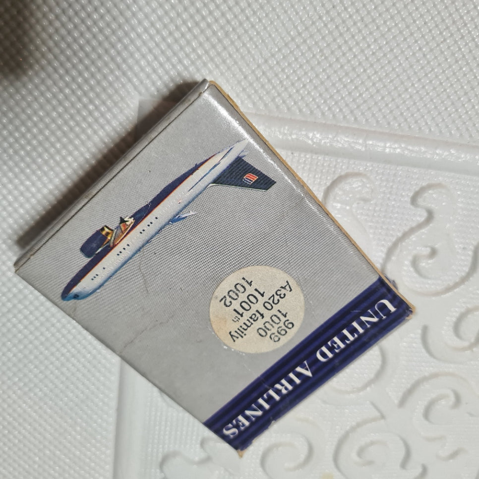 Schabak 1:600 Airbus A320 United Airlines variant Germany diecast plane 926/23