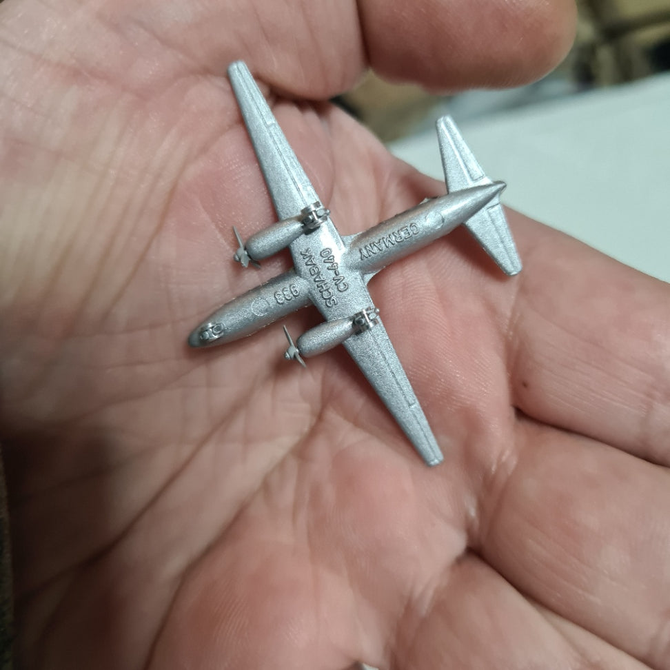 Schabak 1:600 Convair CV-440 Linjeflyg Germany diecast plane 933/70