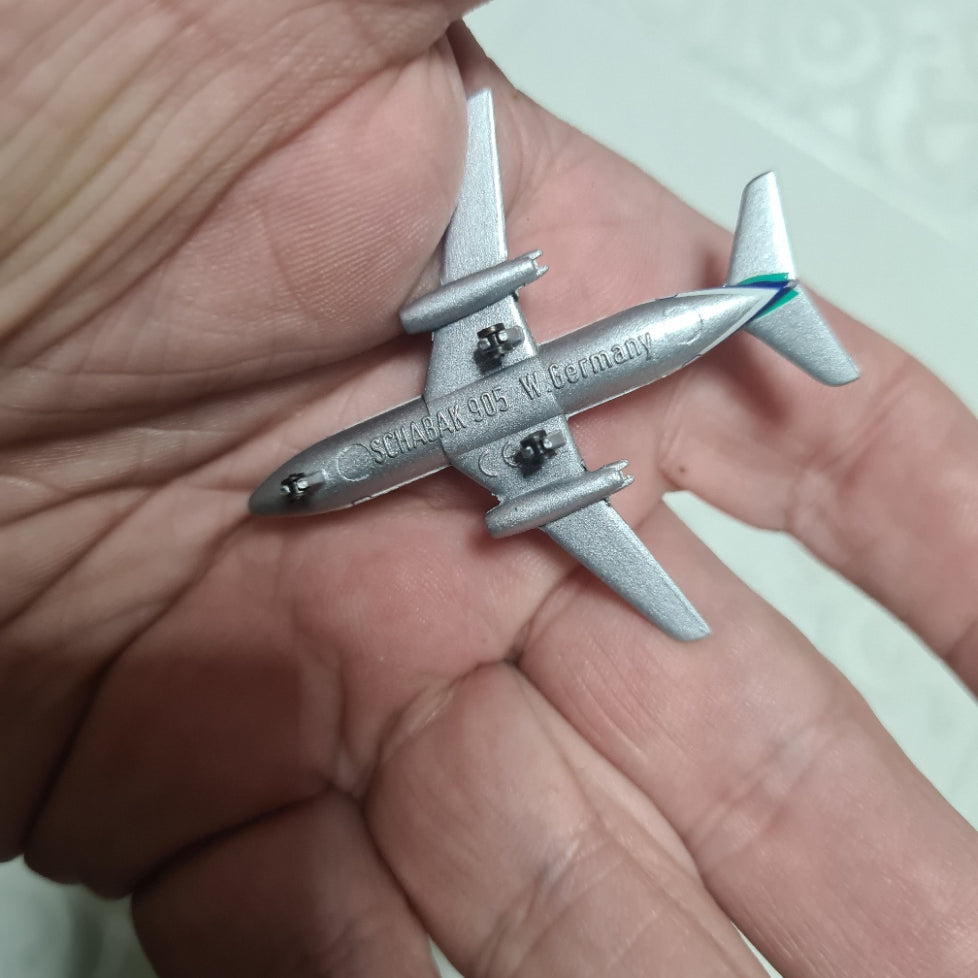 Schabak 1:600 Boeing 737-200 Air New Zealand Germany diecast plane 905/79