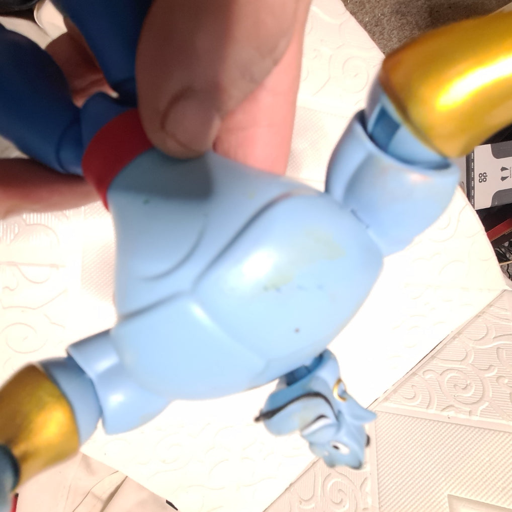 Disney Aladdin Genie action figure 6 inch loose shows some marks