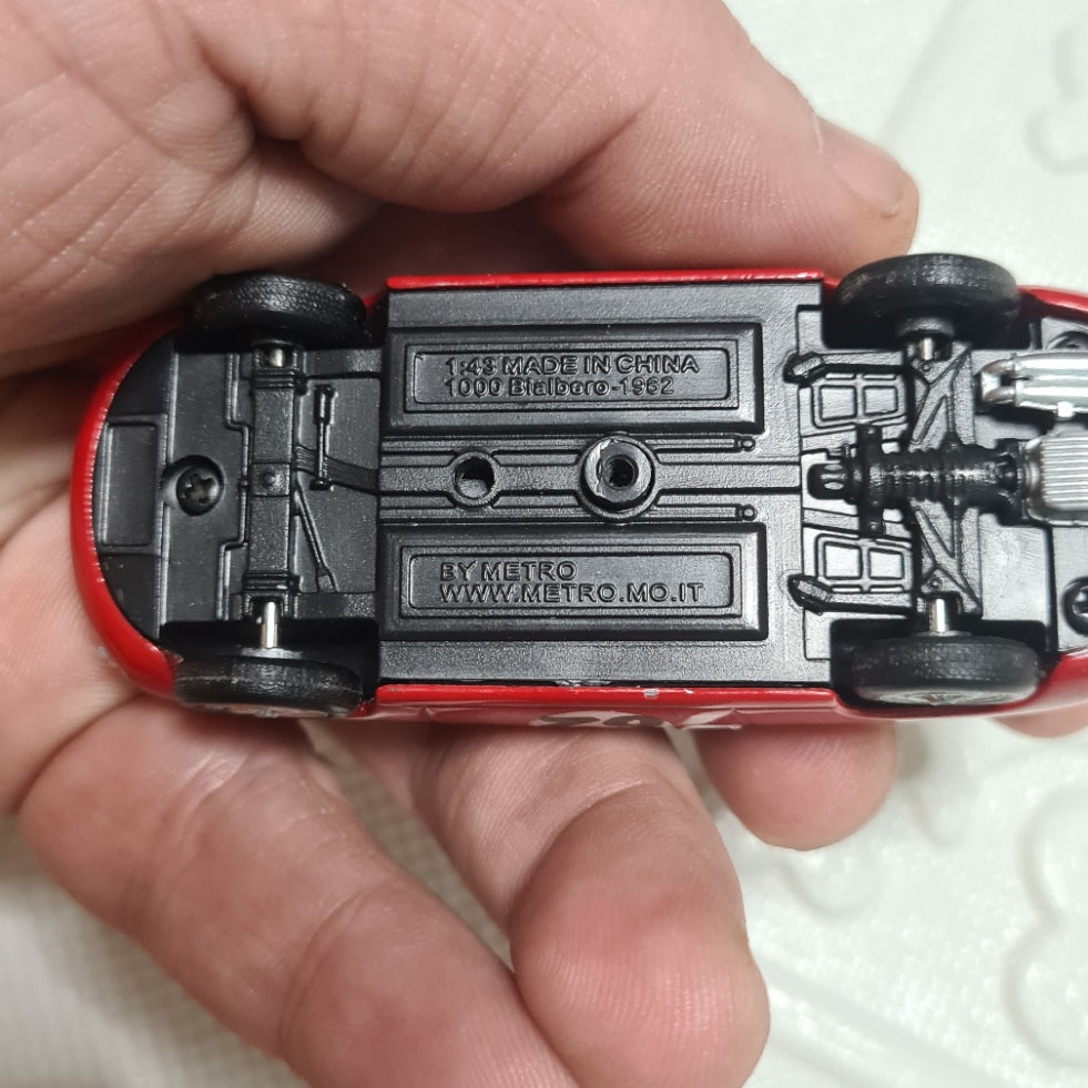 Metro 1:43 Abarth 1000 Bialbero 1962 #62 loose diecast model very good