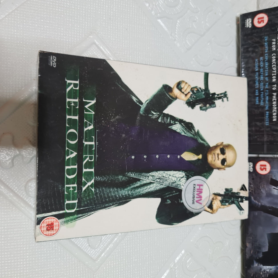 Matrix various DVD's reloaded revisited some sealed Keanu Reeves movie PAL 2