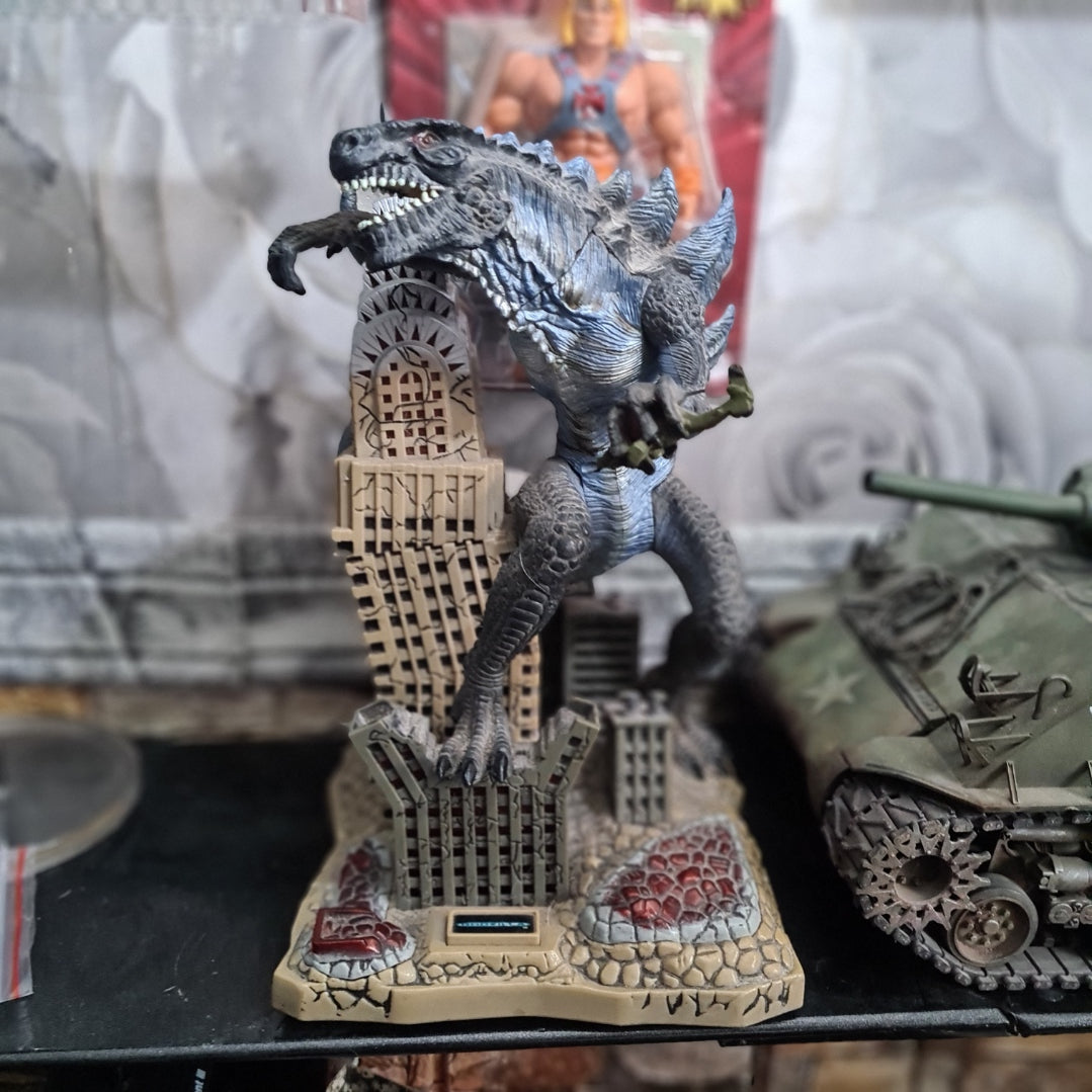 1998 Trendmasters Godzilla moneybox figurine statue toy used loose