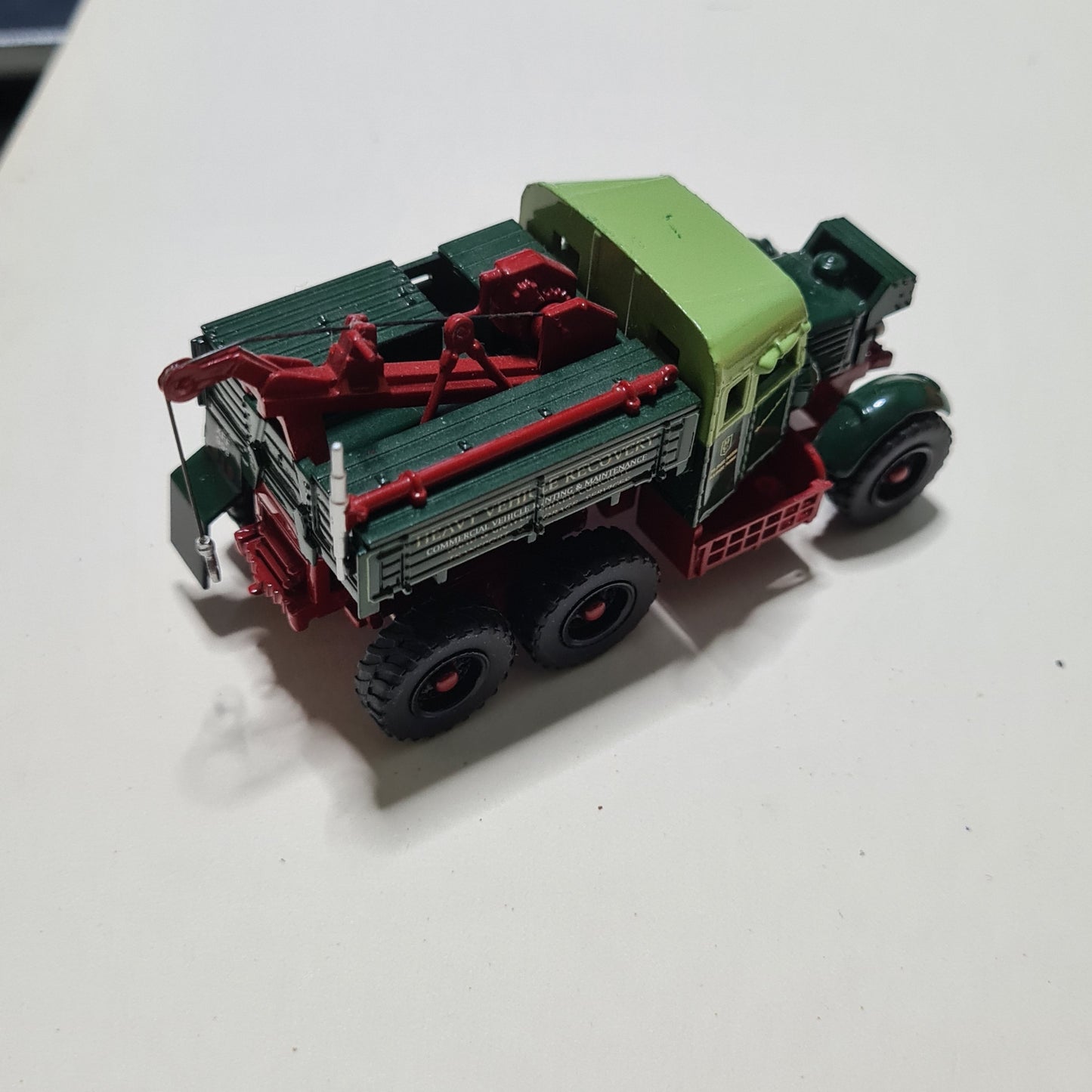 Oxford OO Gauge 1:76th cullimore Pioneer Recovery Tractor loose diecast vgc
