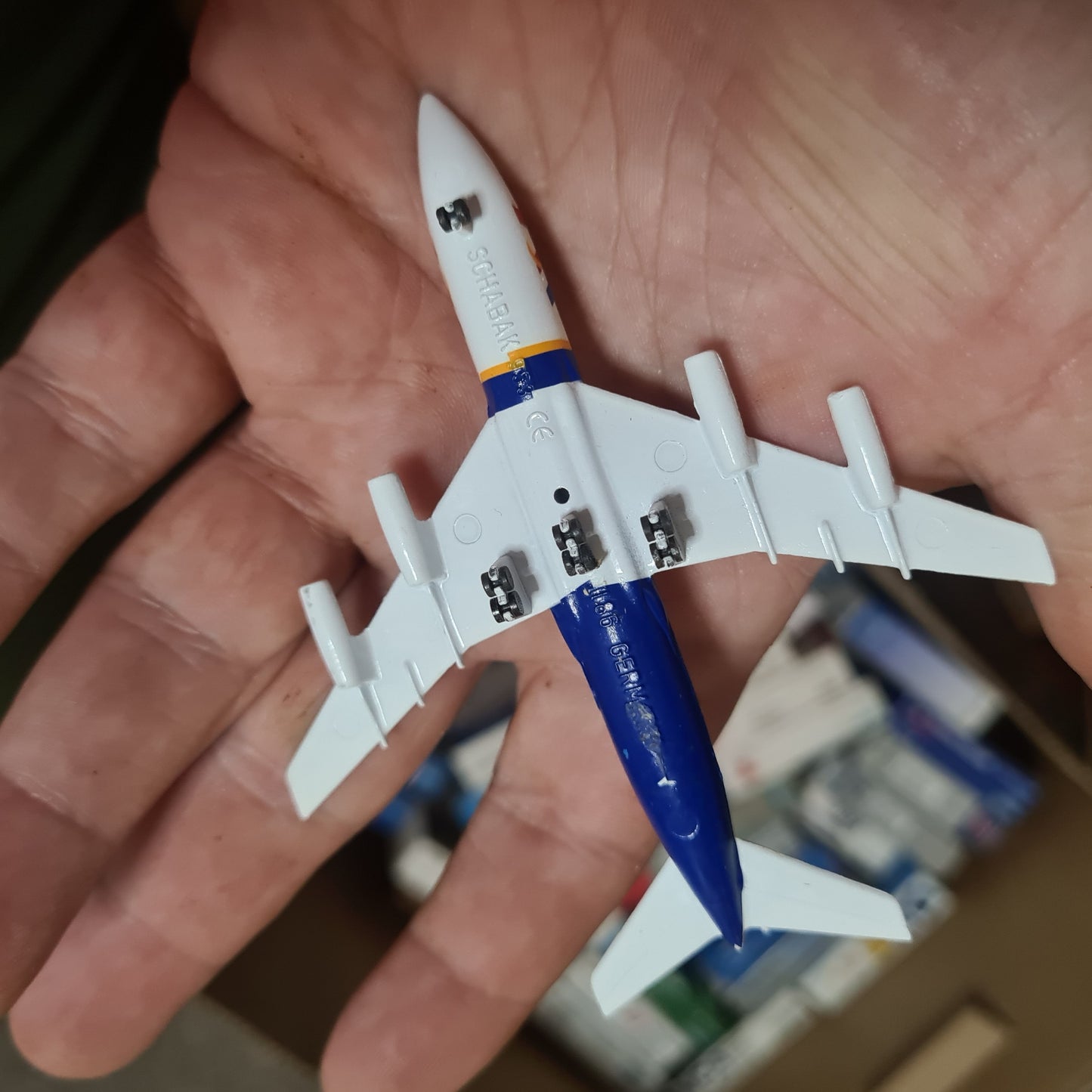Schabak 1:600 IL-86 Armenian Airlines diecast plane 953/177 VGC boxed