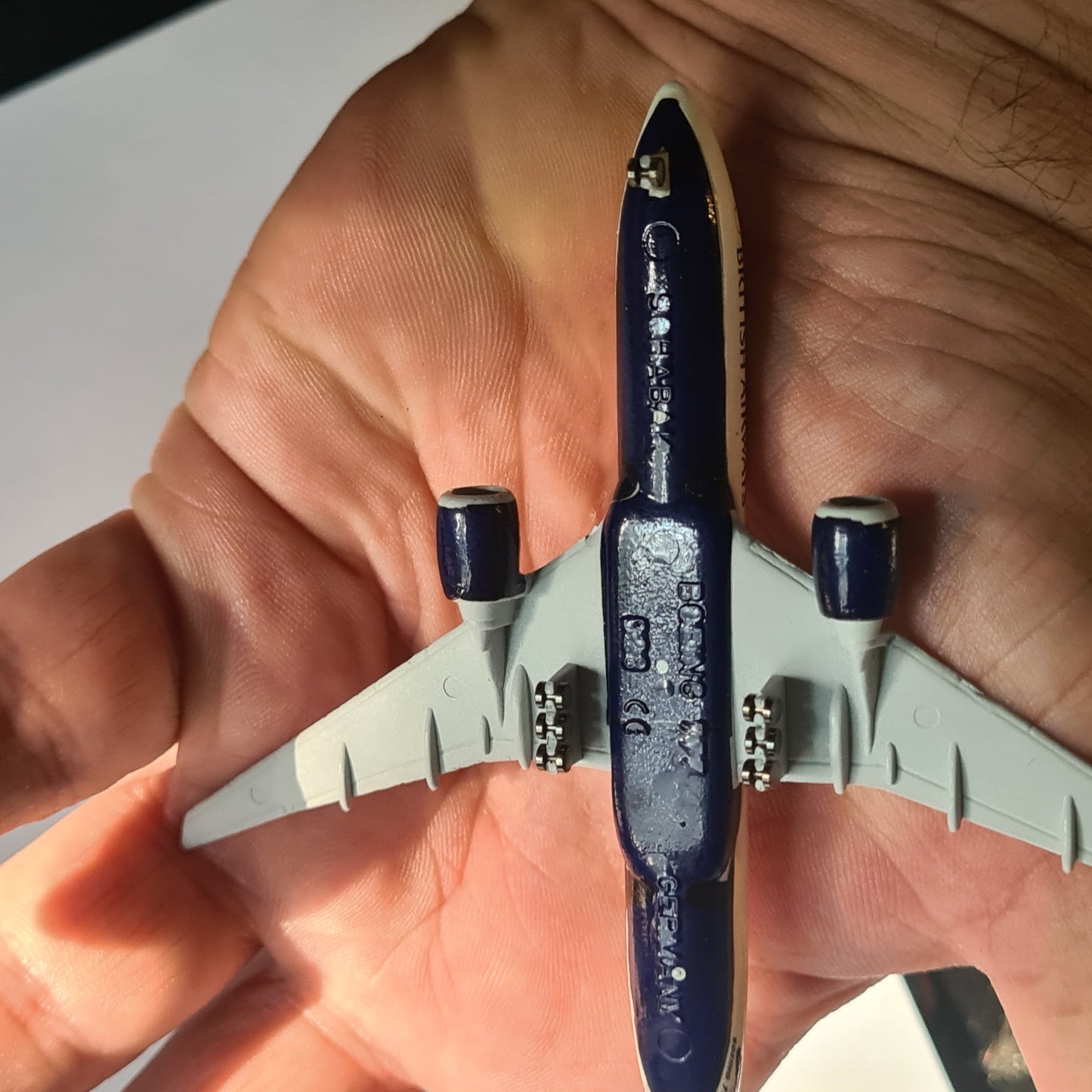 Schabak 1:600 Boeing 777-200 British Airways China diecast plane 928/14hk good boxed
