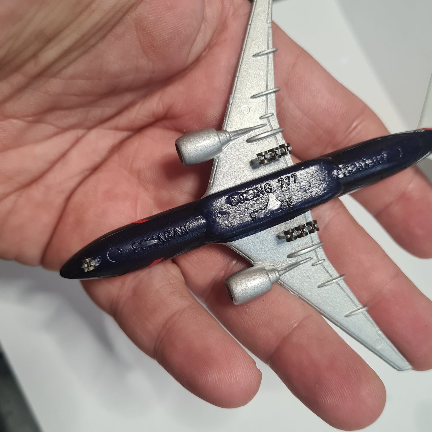 Schabak 1:600 Boeing 777 British Airways diecast plane 928/14 VGC boxed