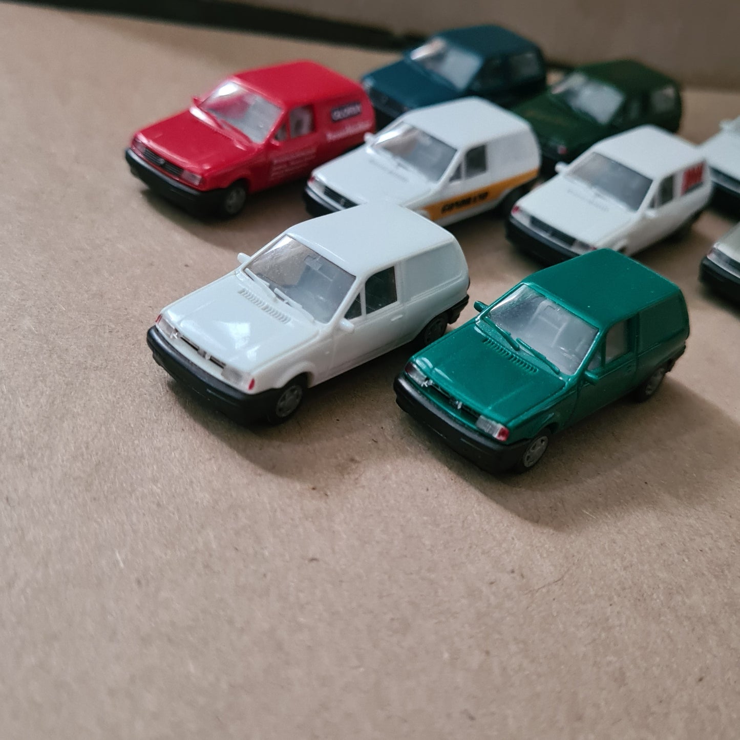 1:87 AWM VW POLO Kombi van collection bundle of miniature model cars x9