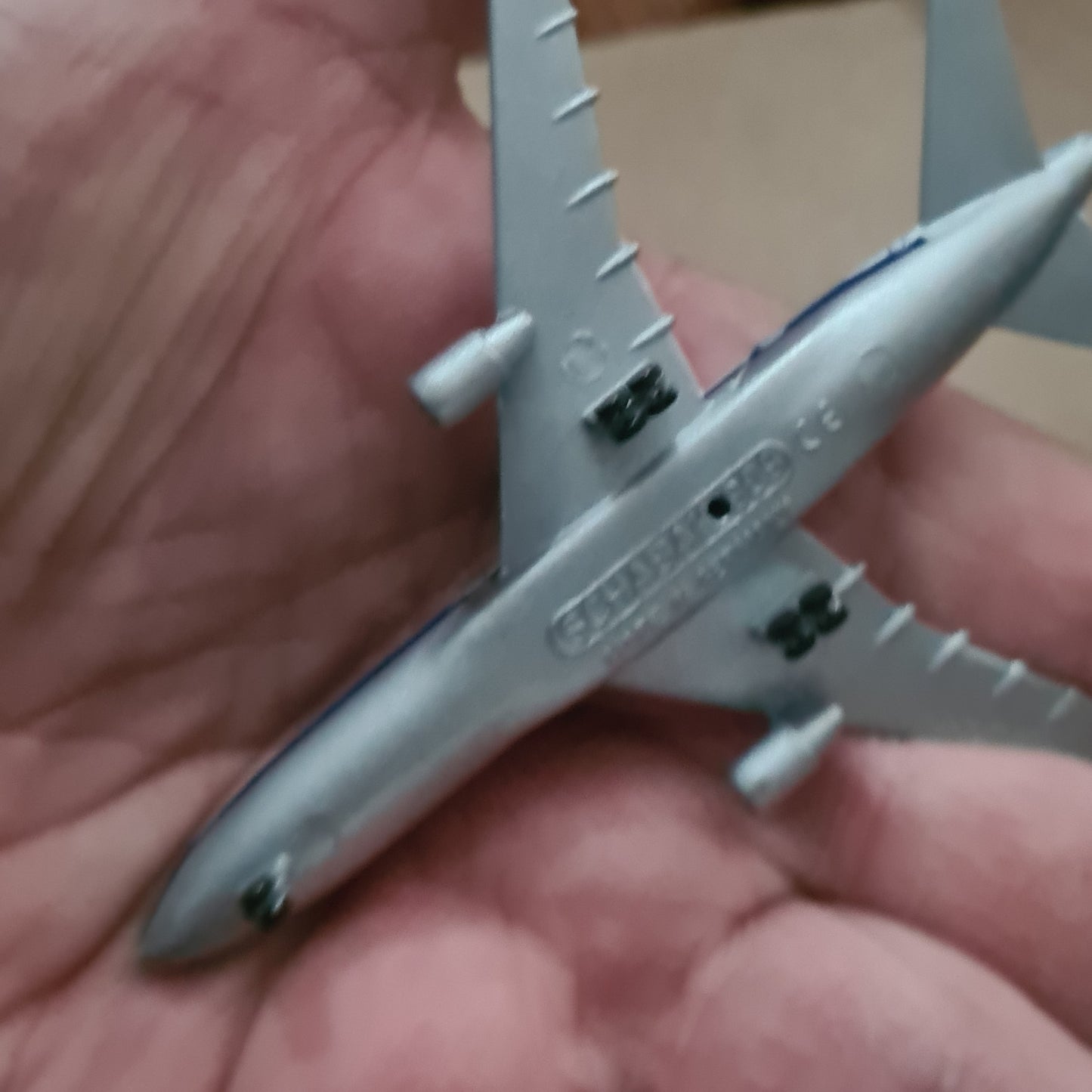 Schabak 1:600 L-1011 American Trans Air diecast plane 909/112 good boxed