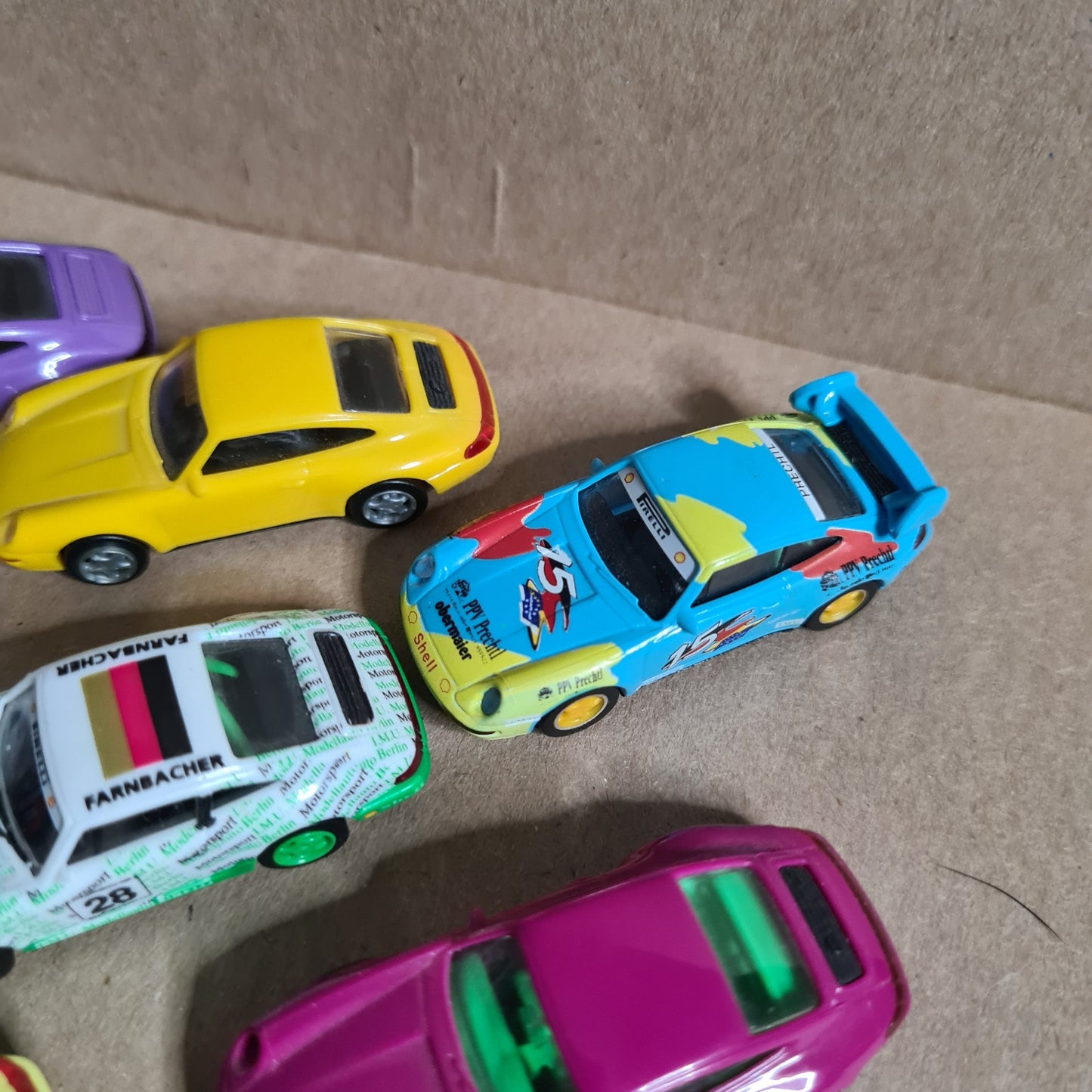 1:87 Euro Modell Porsche 911 miniature plastic detailed model car collection x11 Bundle