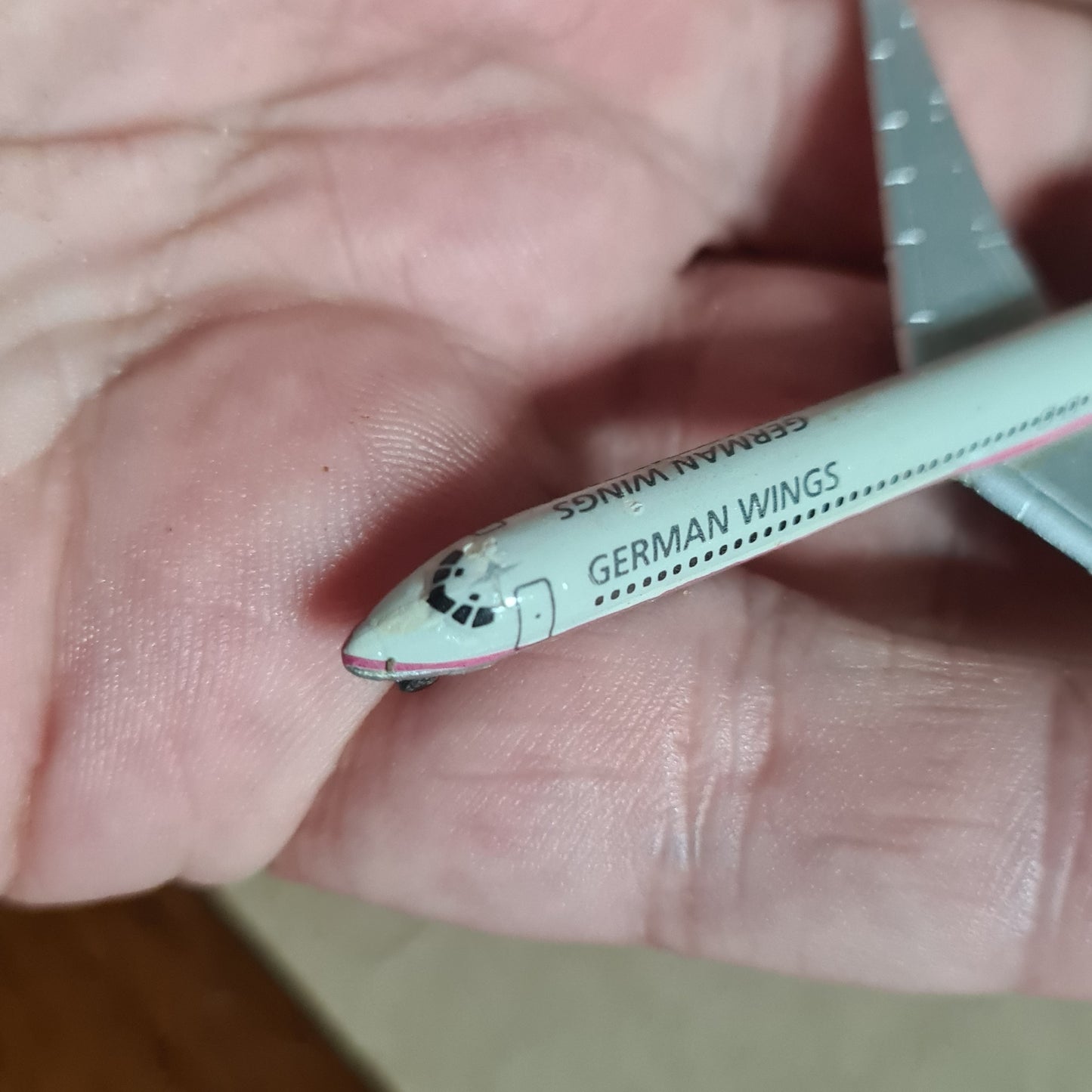 Schabak 1:600 MD-83 German Wings diecast plane 904/111 Good boxed