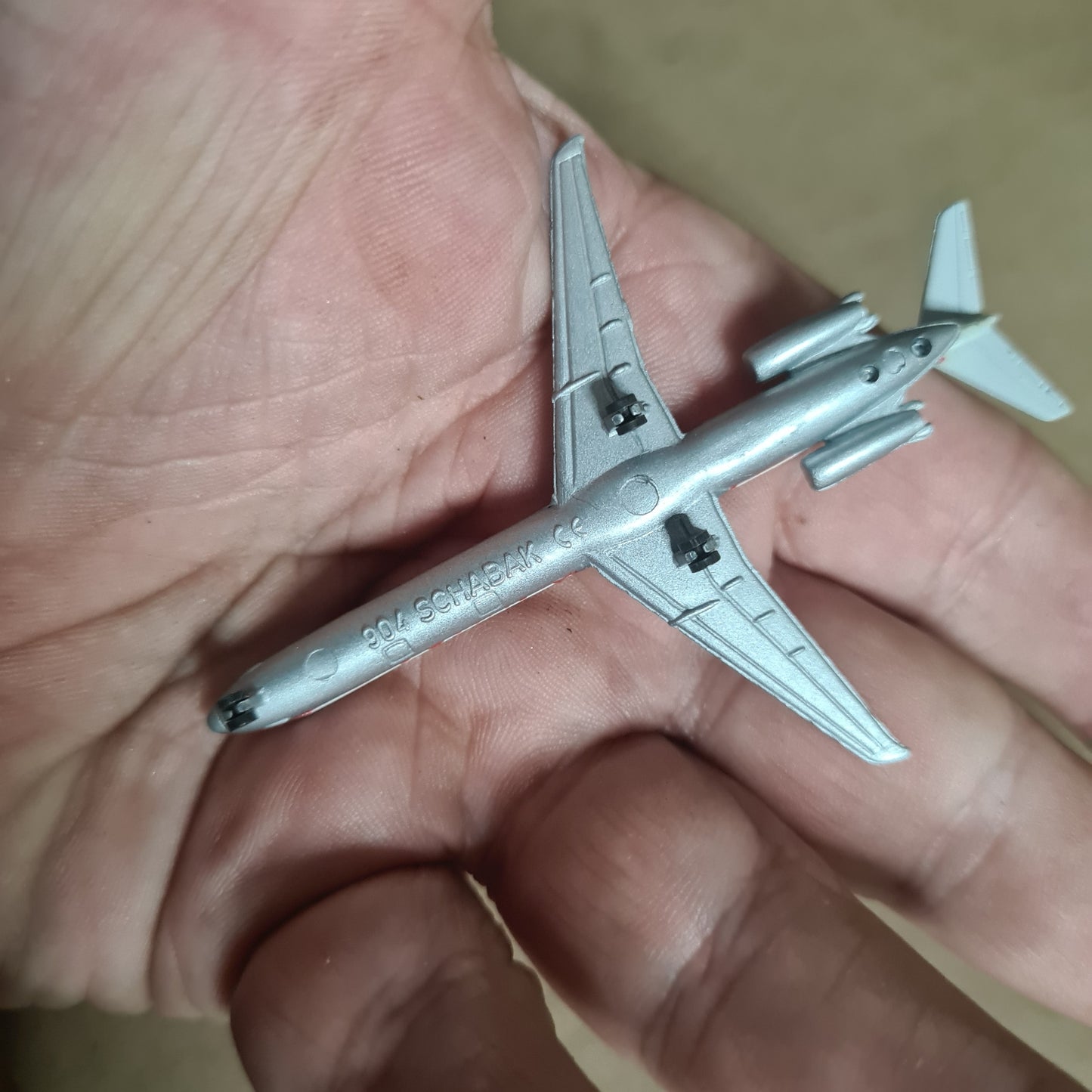 Schabak 1:600 MD-80 American Airlines diecast plane very good boxed