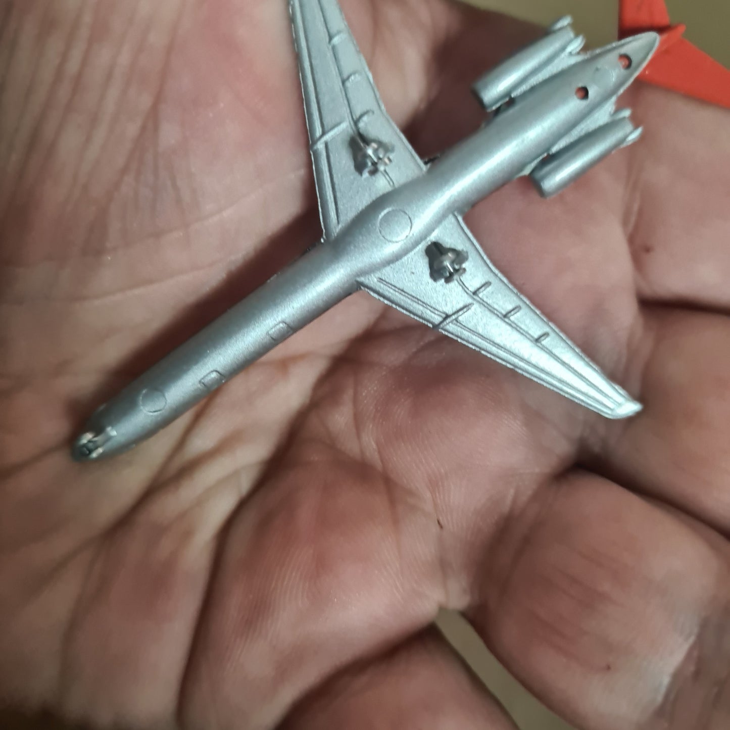 Schabak 1:600 Fokker 100 Swissair diecast plane 940/4 VGC boxed