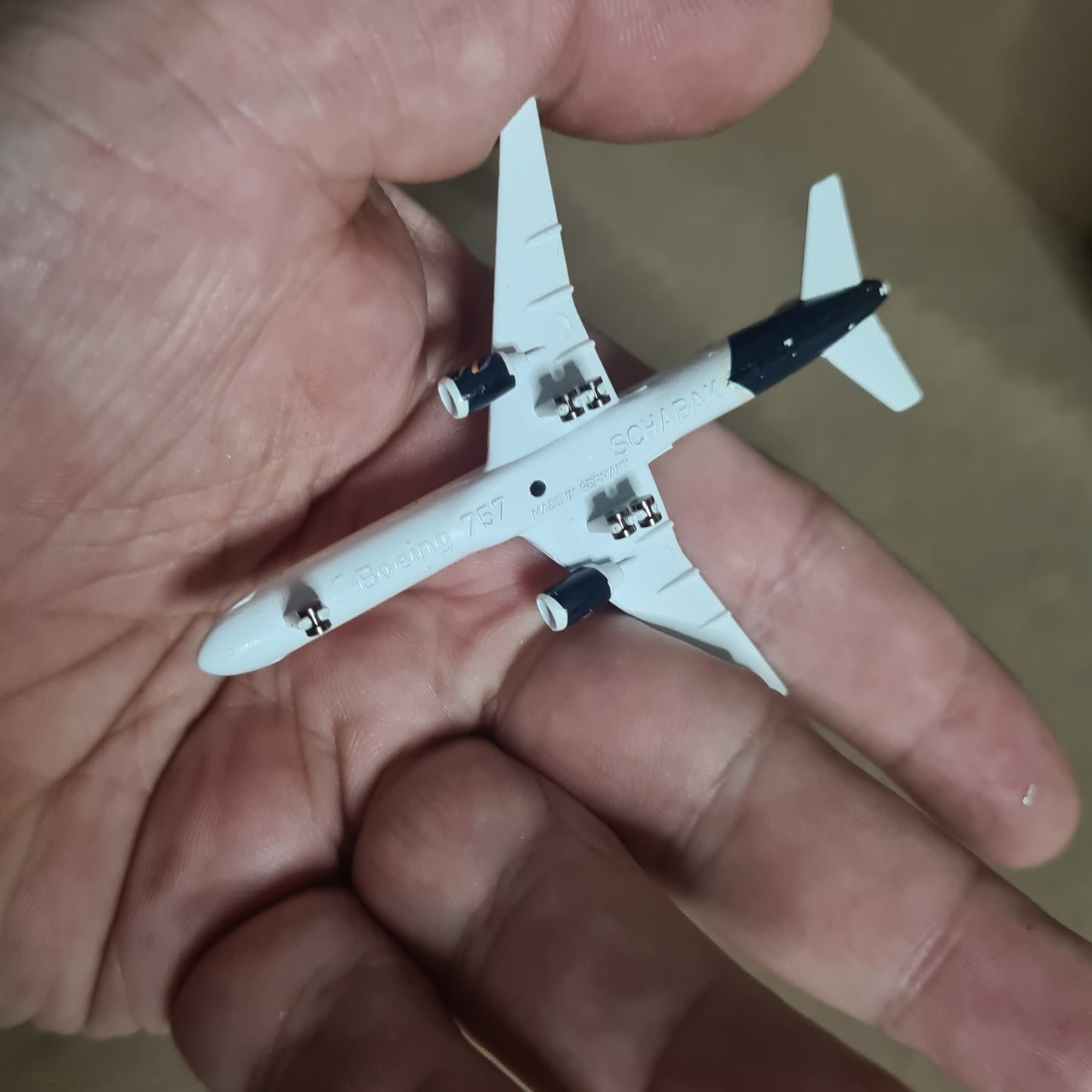 Schabak 1:600 Boeing 757-200 National Airlines diecast plane 908/159 good boxed
