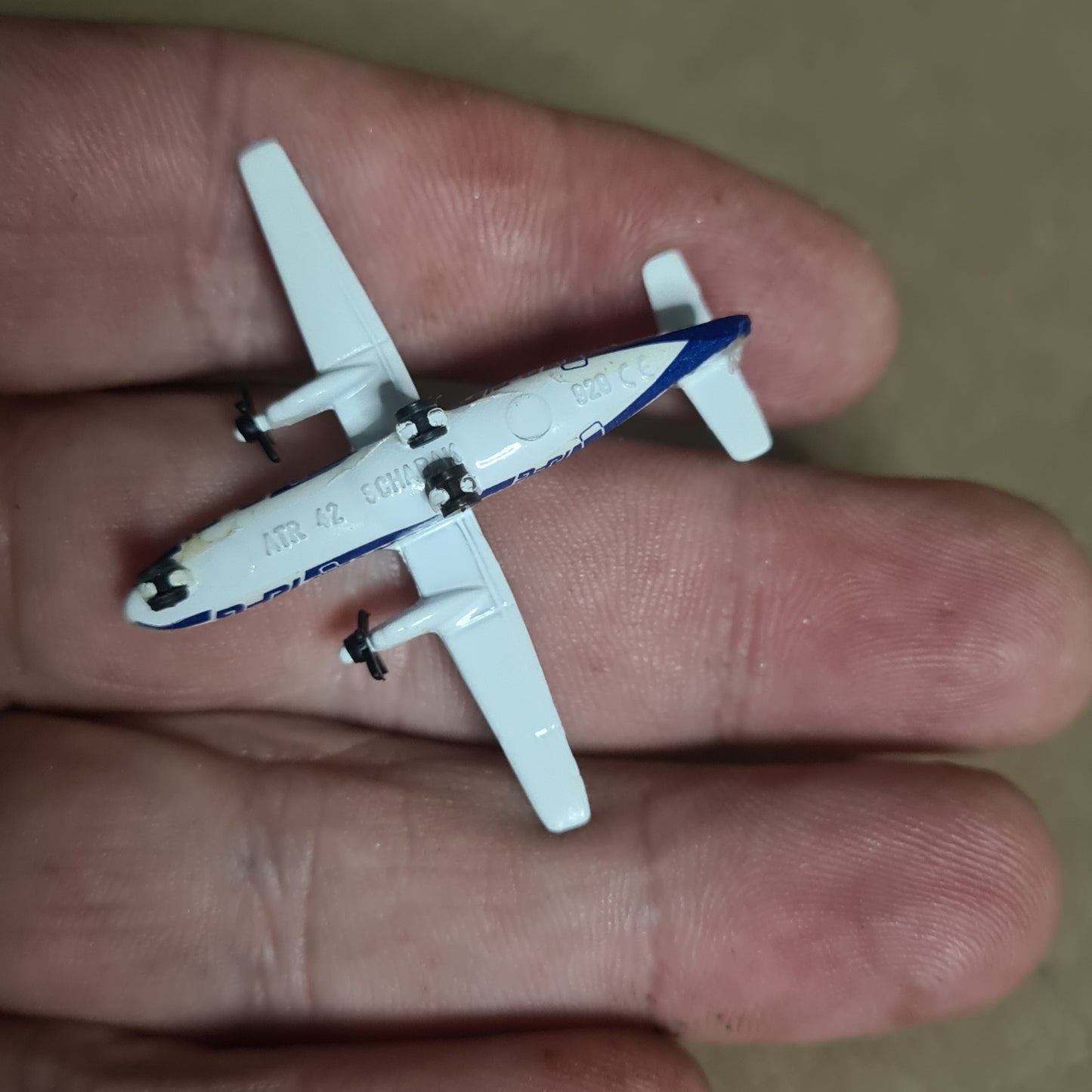 Schabak 1:600 ATR 42 RFG diecast plane 929/92 Good boxed