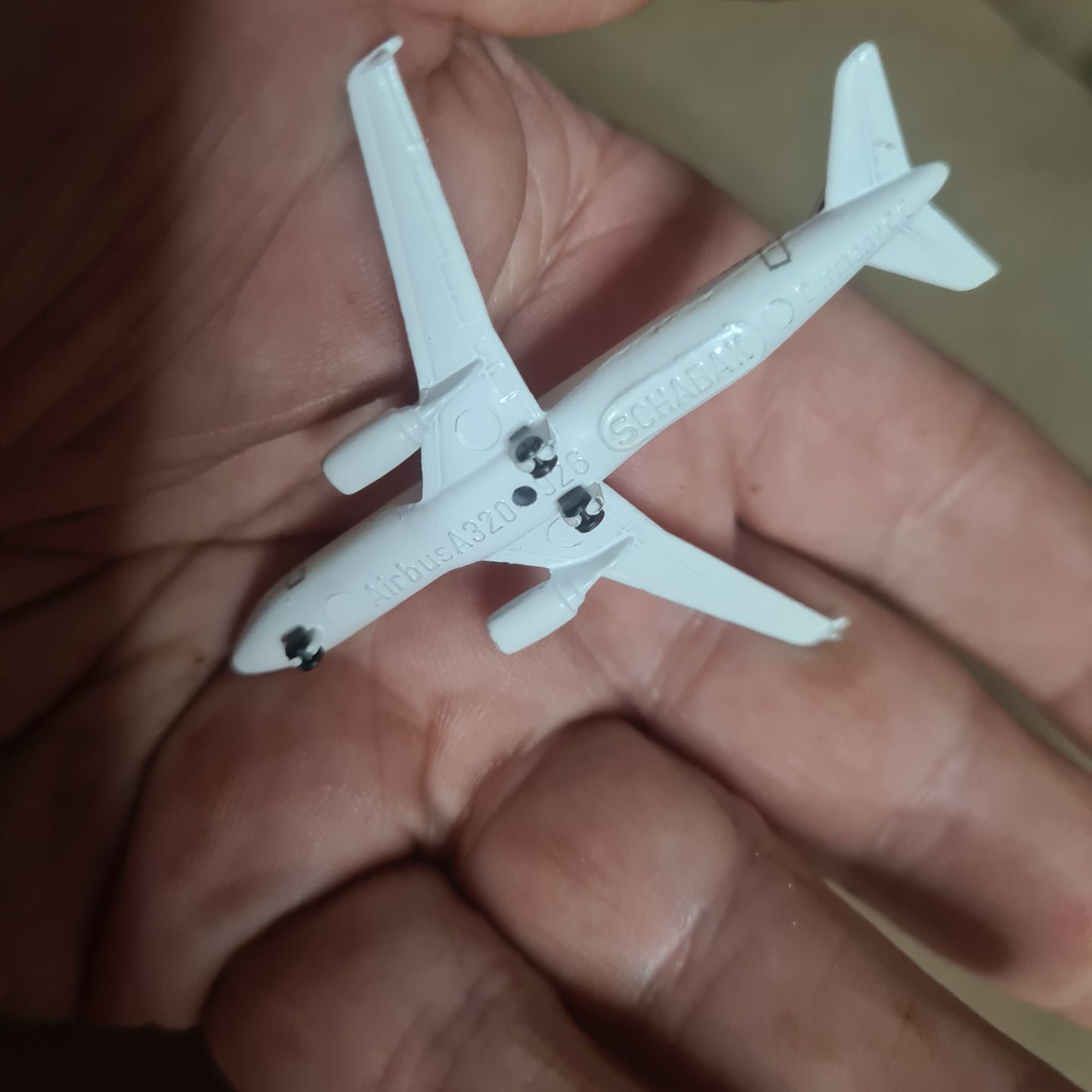 Schabak 1:600 Airbus A-320 Air France diecast plane 926/3 VGC boxed