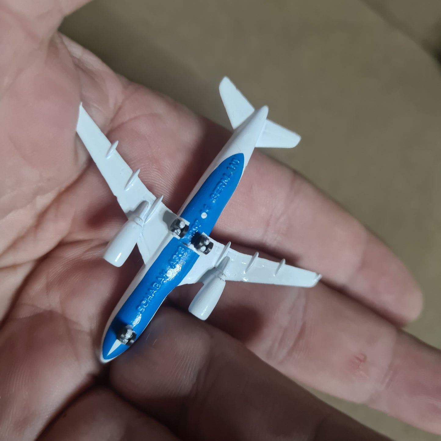 Schabak 1:600 Airbus A-319 Croatia Airlines German diecast plane 957/195 VGC Boxed