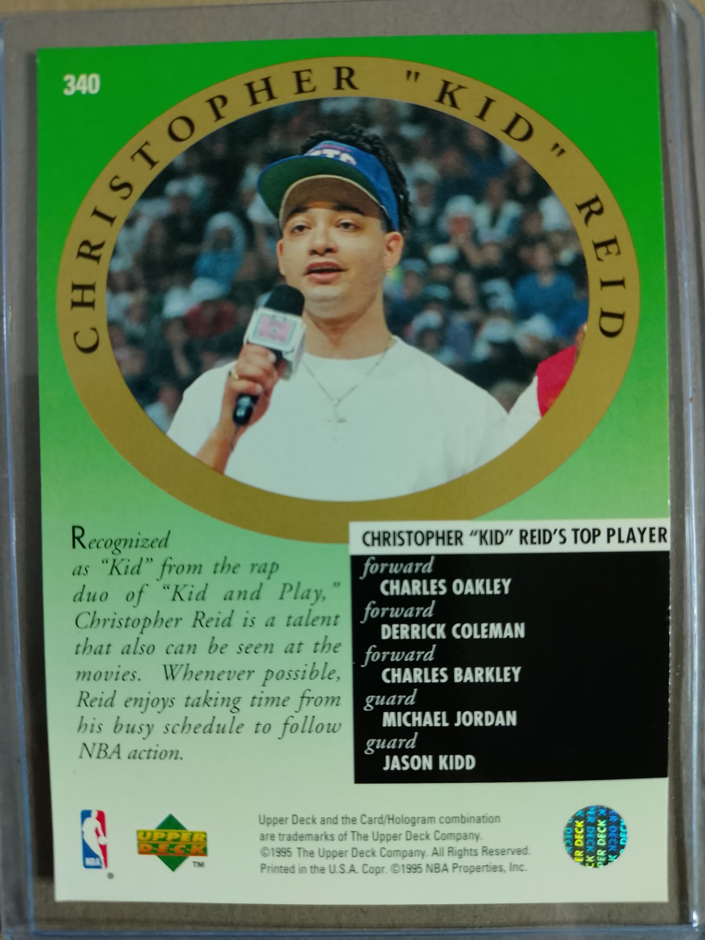 Jason Kidd 1995 Upper-Deck #340 major attractions #340 NBA Basketball Dallas Mavericks VGC
