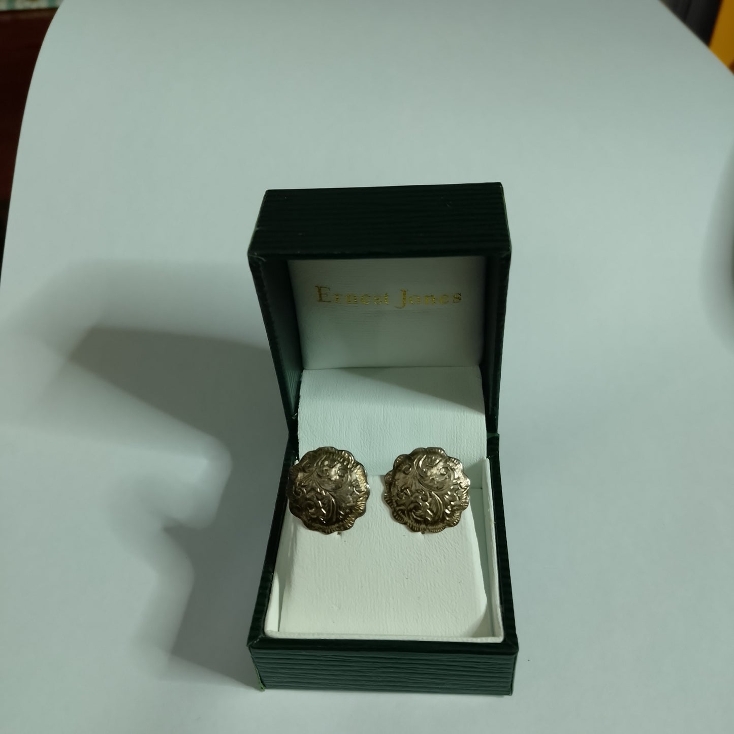 Vintage Sterling Silver clip on earrings approx 4 grms