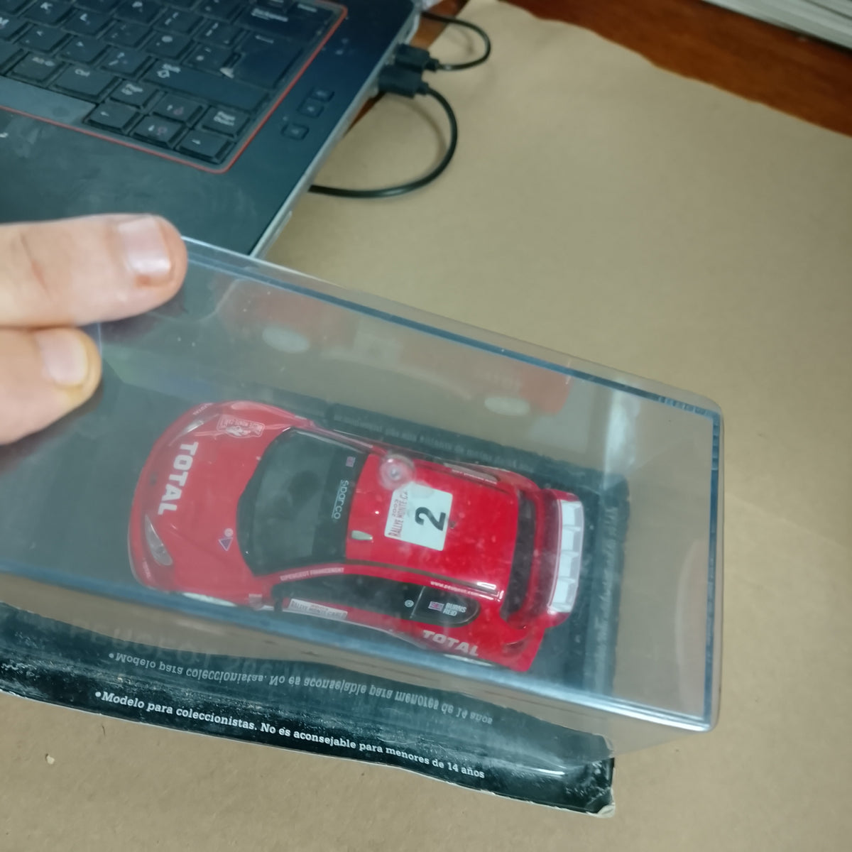 Deagostini Ixo 1:43 Peugeot 206 WRC 2003 richard burns perfect boxed diecast model