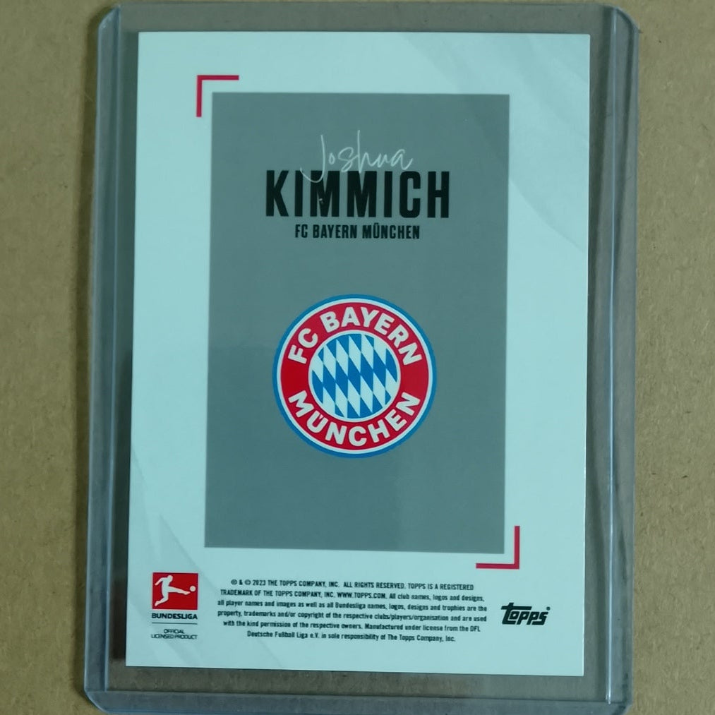 Joshua Kimmich Topps Bundesliga Soccer Bayern Munich Excellent + Sleeved