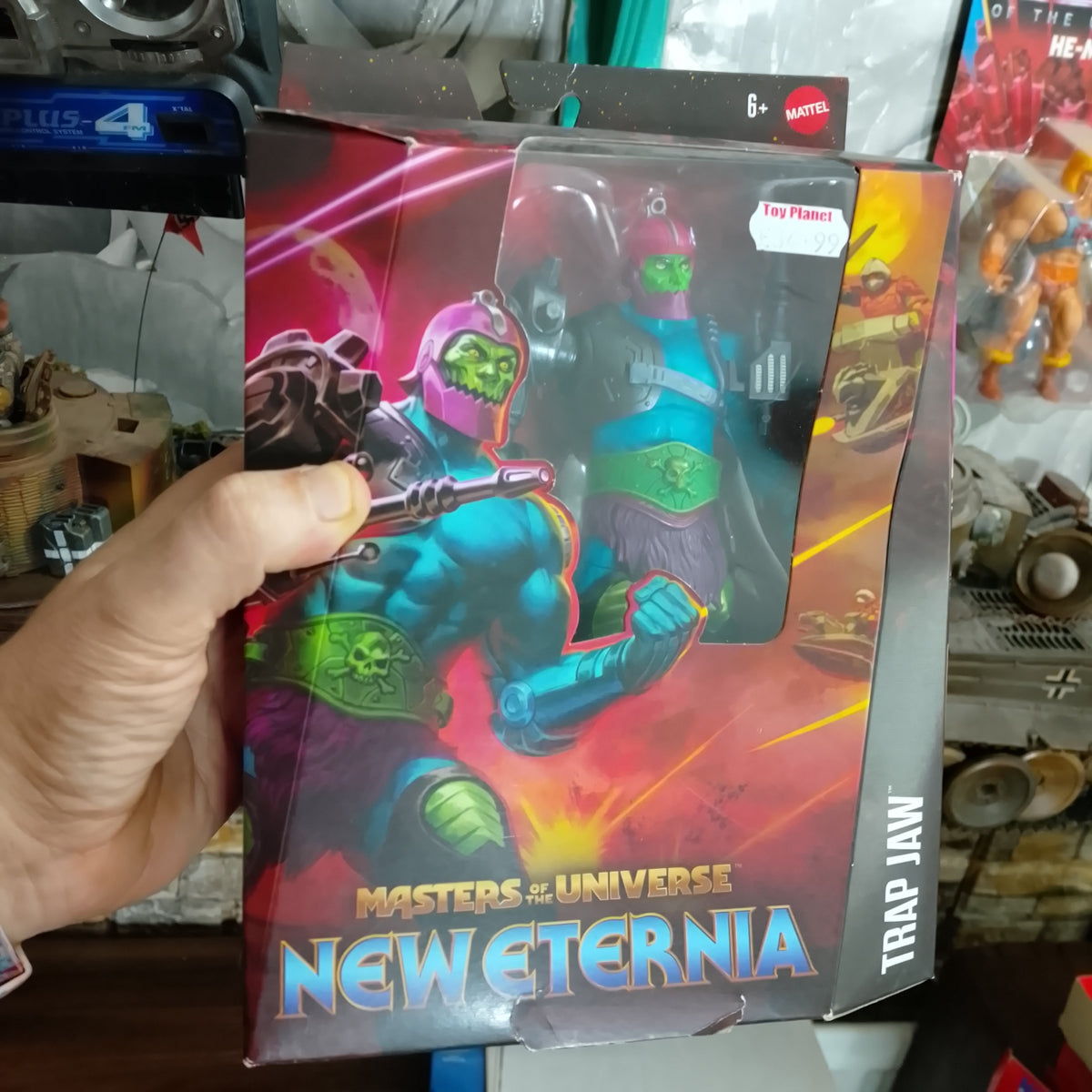 Masters of the Universe New Eternia Trapjaw 2023 Sealed boxed Mattel