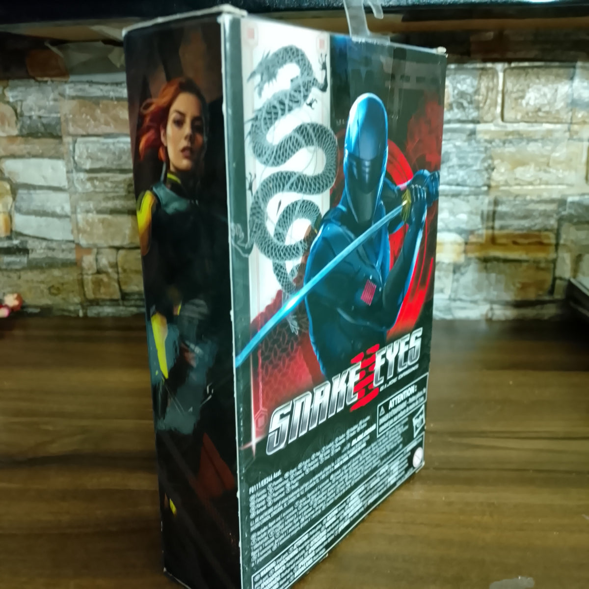 GI JOE Snake Eyes Origins classified series Scarlet 6 inch figure sealed boxed