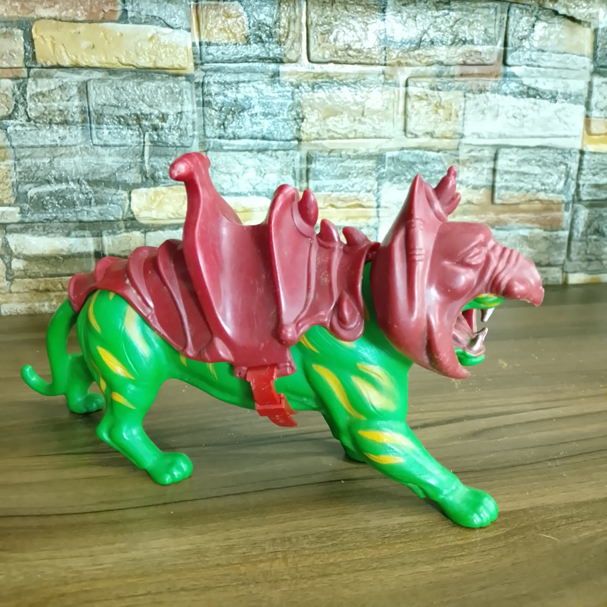 Masters of the Universe vintage 80's Battlecat action figure complete nice example
