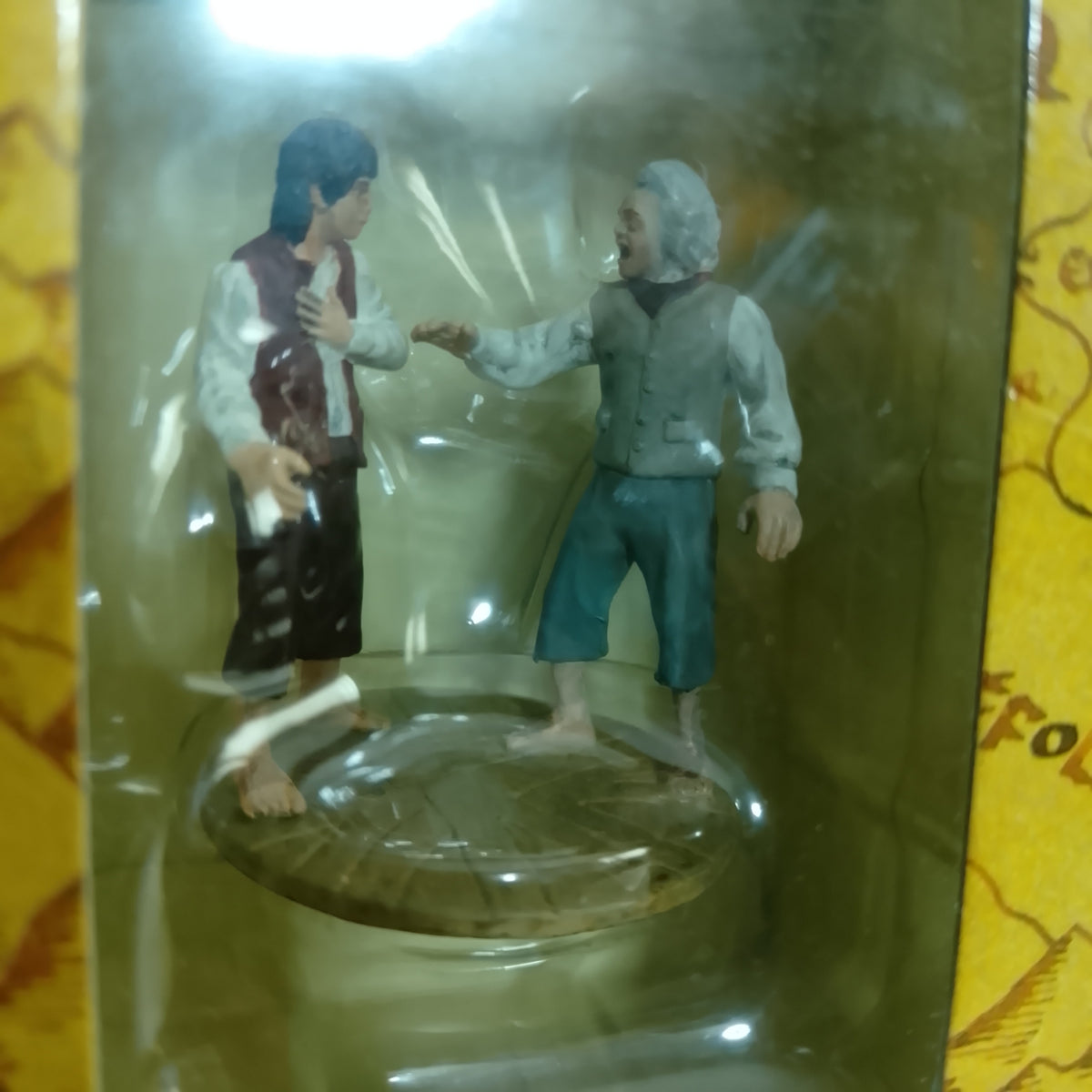 EAGLEMOSS LORD OF THE RINGS COLLECTION - ISSUE 127 BILBO AND FRODO AT RIVENDELL sealed box