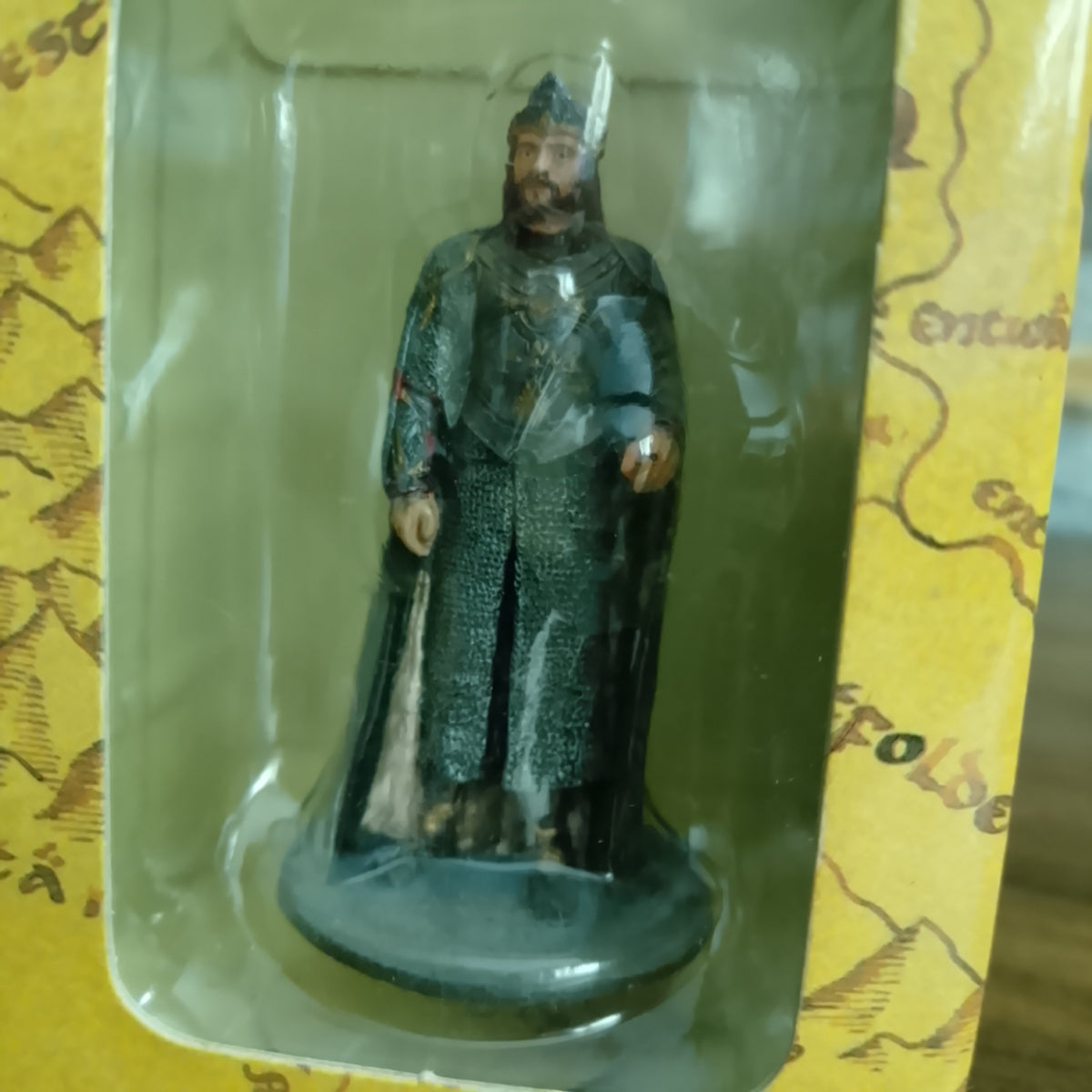 EAGLEMOSS LORD OF THE RINGS COLLECTION - ISSUE 28 KING ELESSANAR AT MINAS TIRITH sealed box