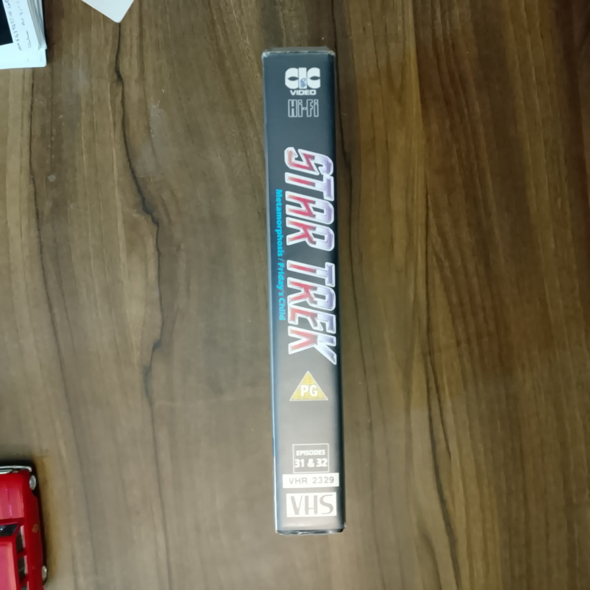 Star Trek Original TV Series CIC Video VHS Cassette epoisodes 31 & 32 Metamorphosis retro film TV PG