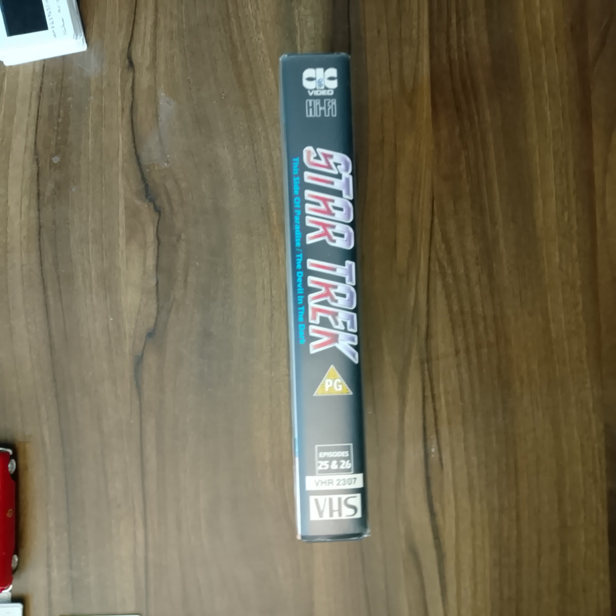 Star Trek Original TV Series CIC Video VHS Cassette episodes 25 & 26 this side of paradise retro film TV PG
