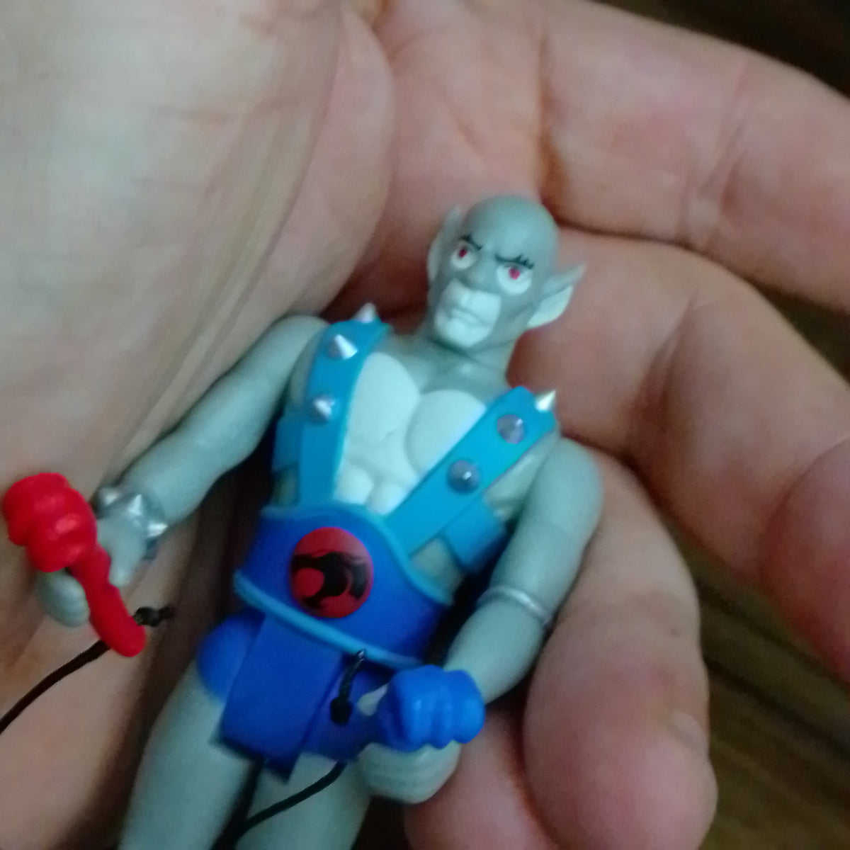 ReAction super 7 Thundercats Panthro loose complete superb