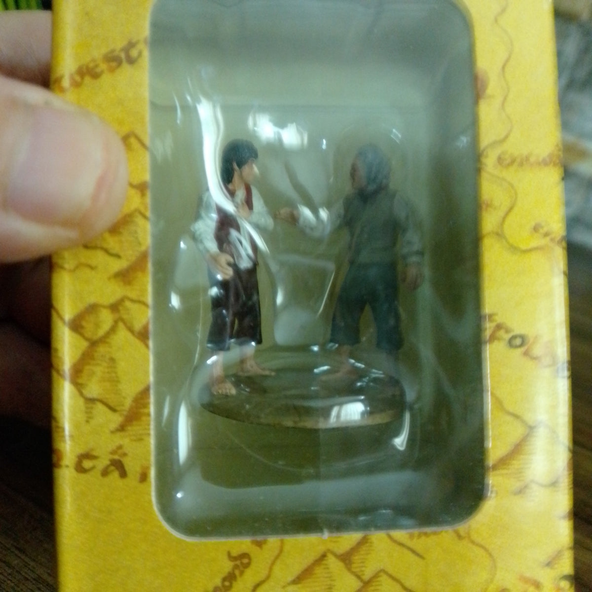 EAGLEMOSS LORD OF THE RINGS COLLECTION - ISSUE 127 BILBO AND FRODO AT RIVENDELL sealed box