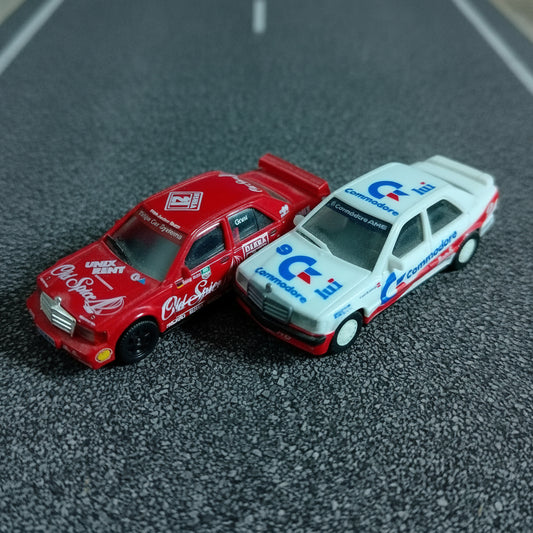 Herpa 1:87 Mercedes 190e Amg evo etc DTM Racing cars commordore old spice nice loose 