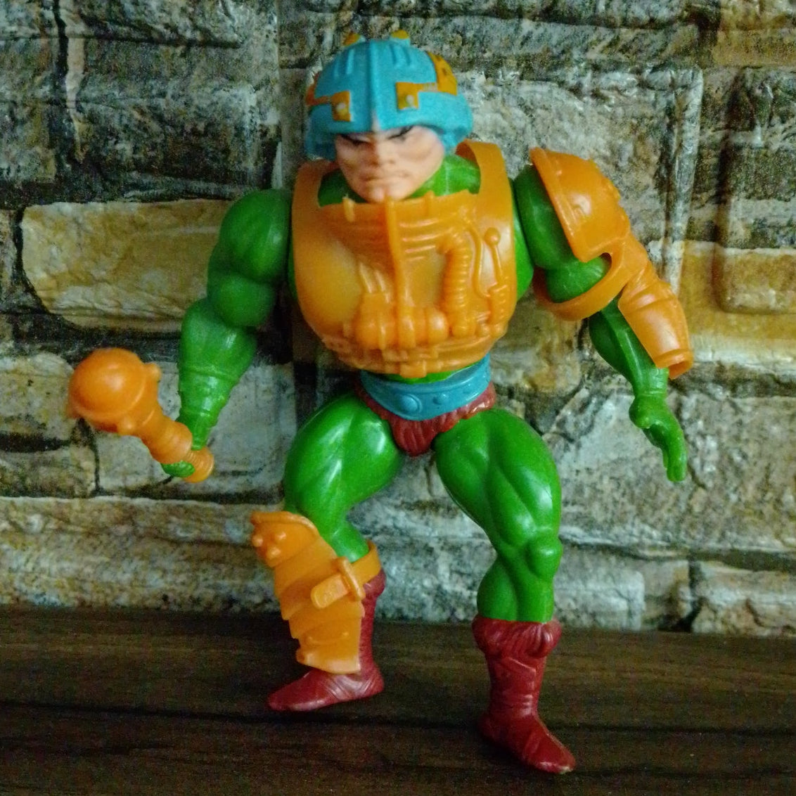 Masters of the Universe 1981 Taiwan Man-at-Arms complete nice example loose retro action figure