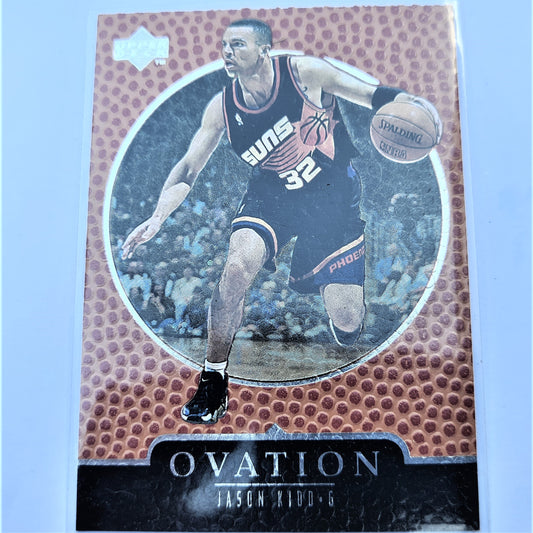 Jason Kidd 1998 Upper Deck Ovation NBA Basketball #52 Phoenix Suns Mint Sleeved